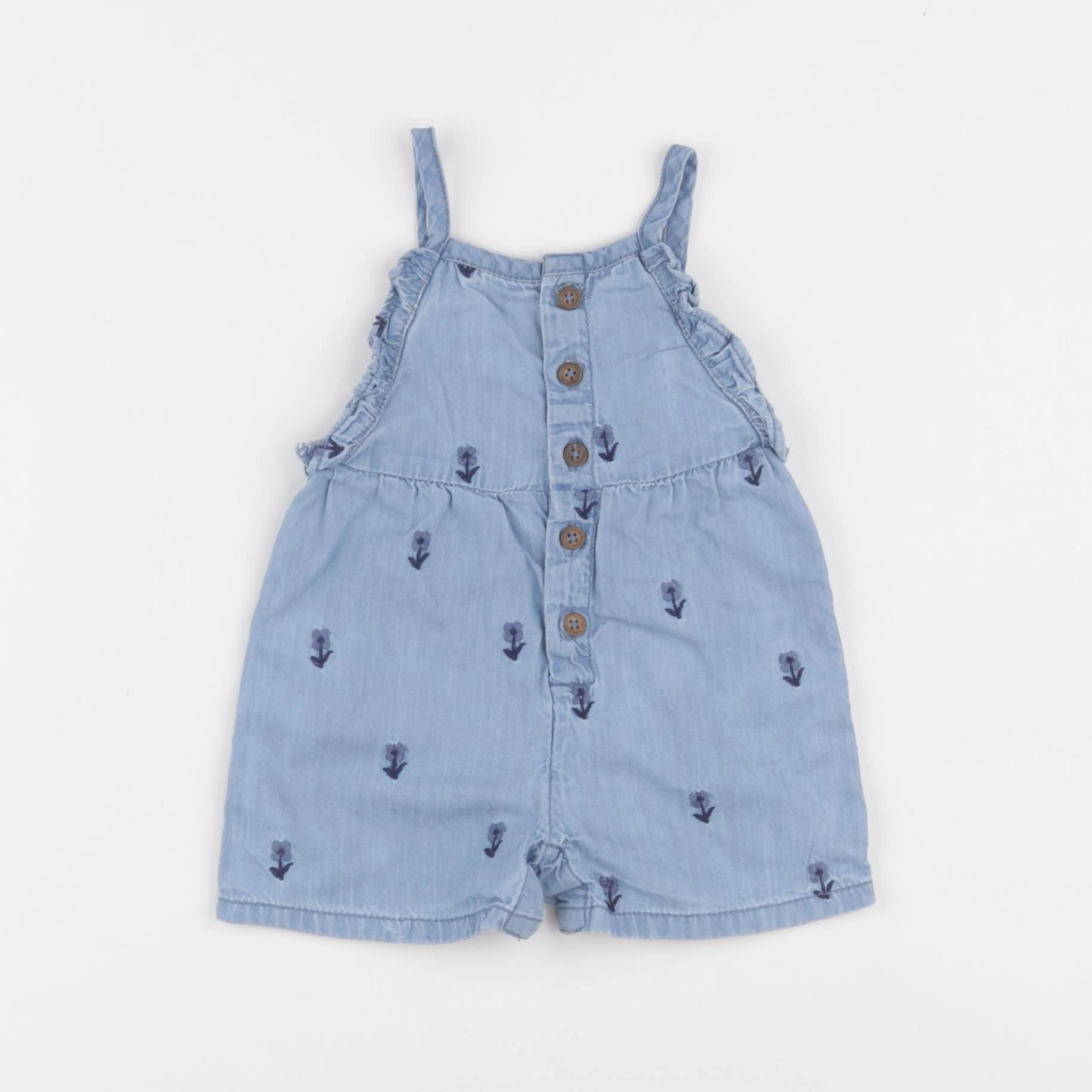 Boutchou - combinaison bleu - 6 mois