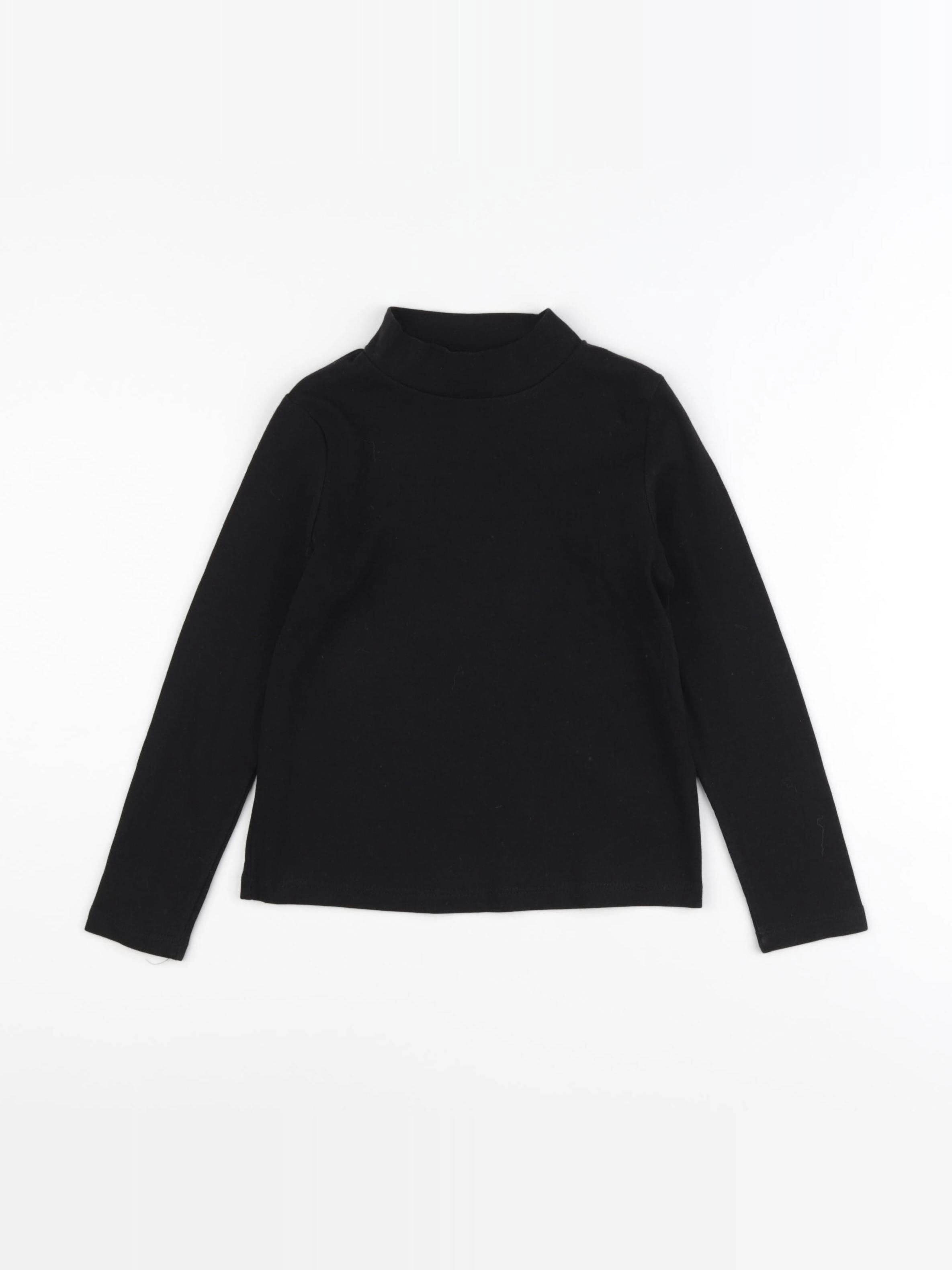 H&M - sous-pull noir - 5/6 ans