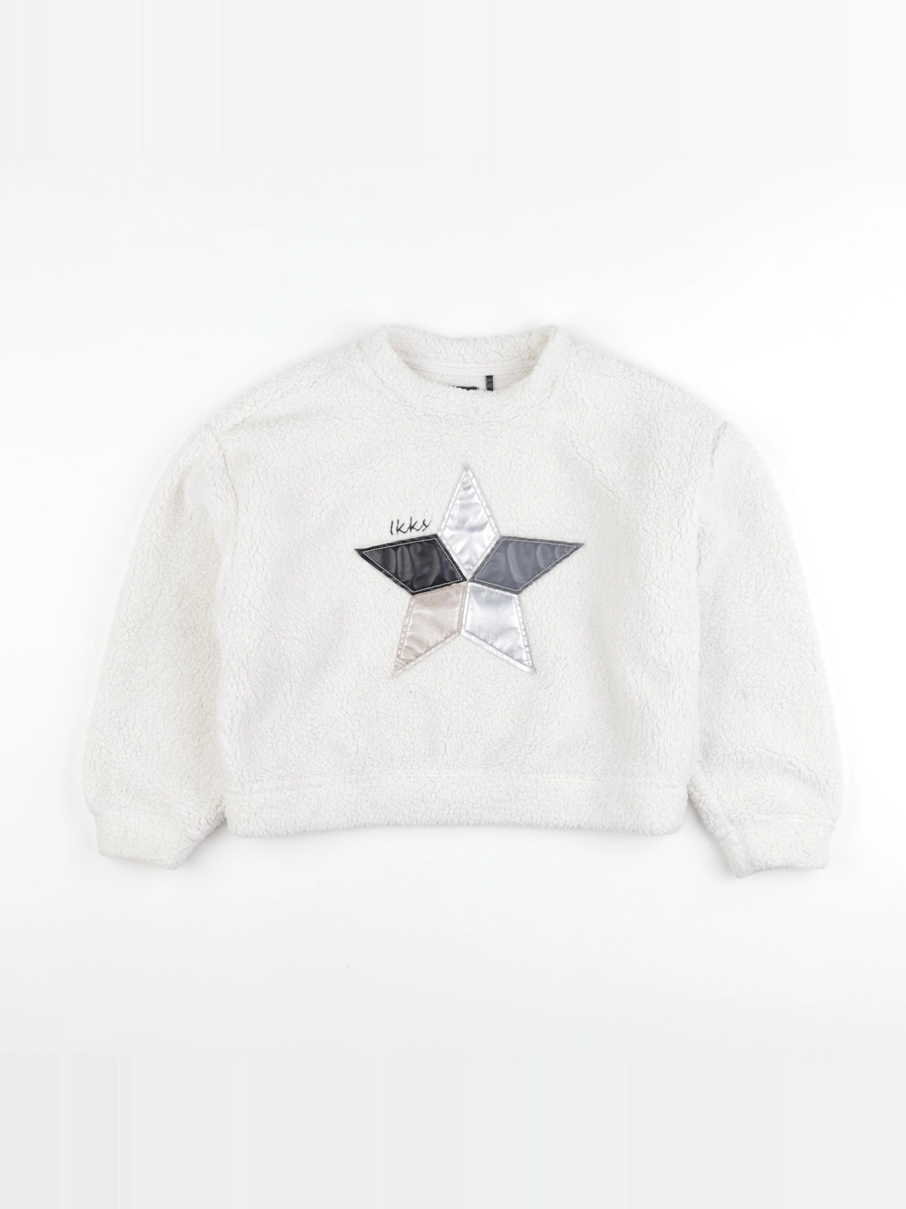 IKKS - pull beige - 10 ans