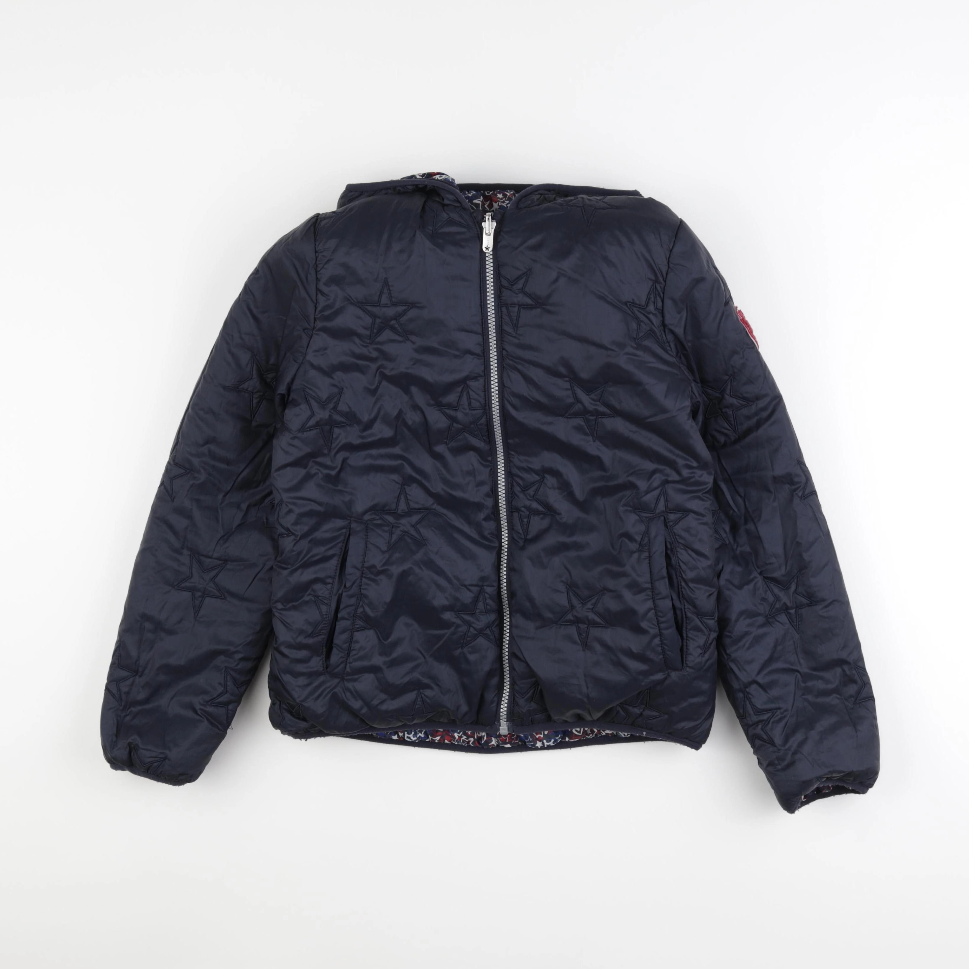 IKKS - doudoune bleu - 12 ans