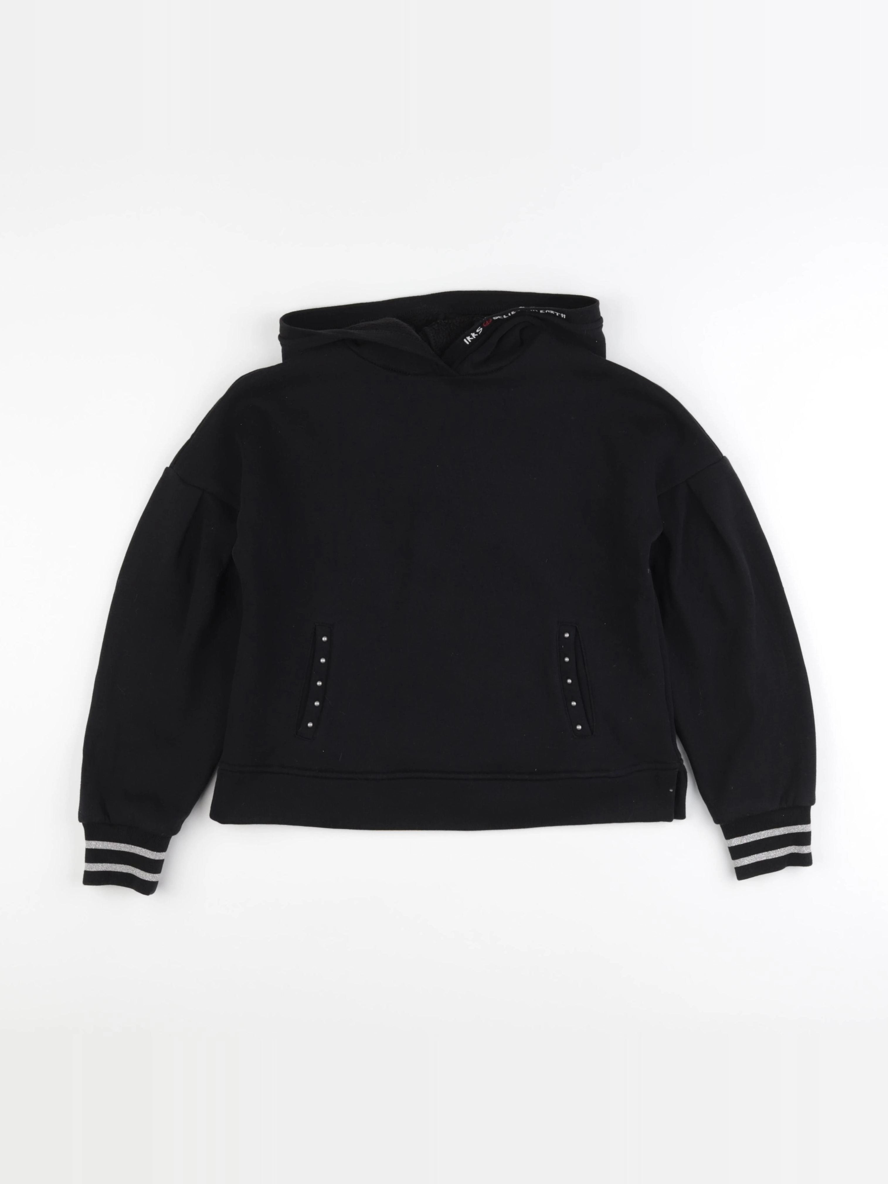 IKKS - sweat noir - 10 ans