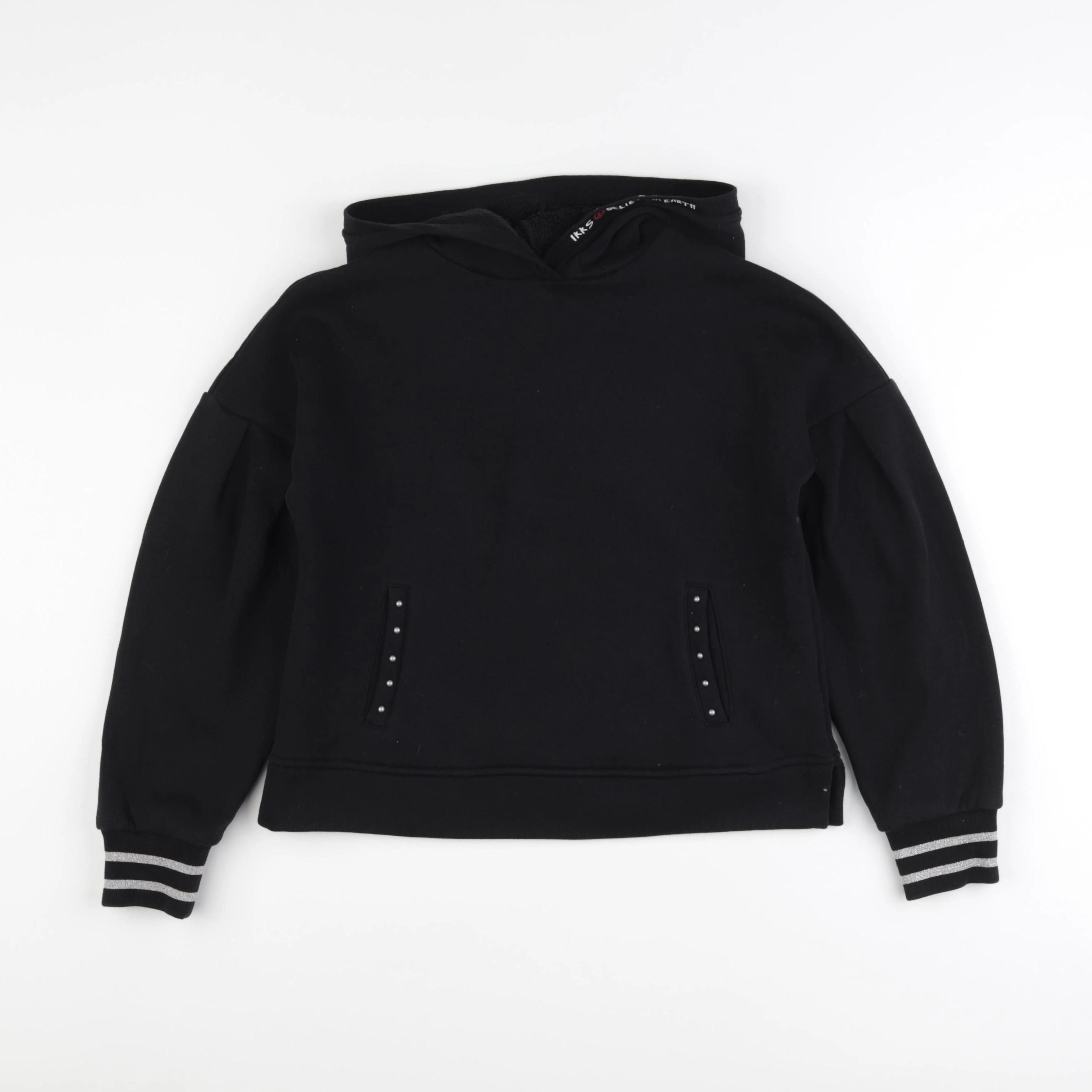IKKS - sweat noir - 10 ans