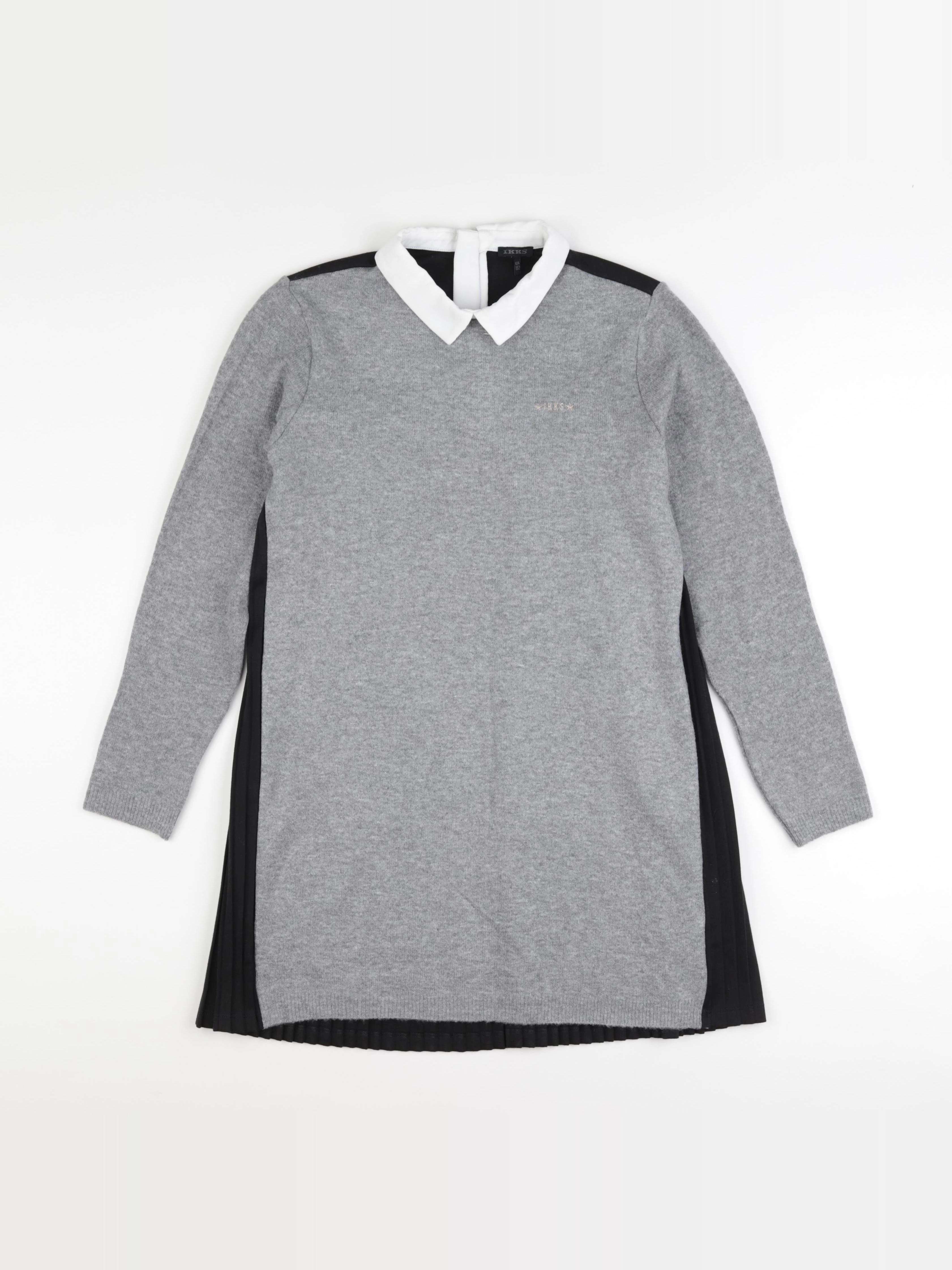 IKKS - robe gris - 12 ans