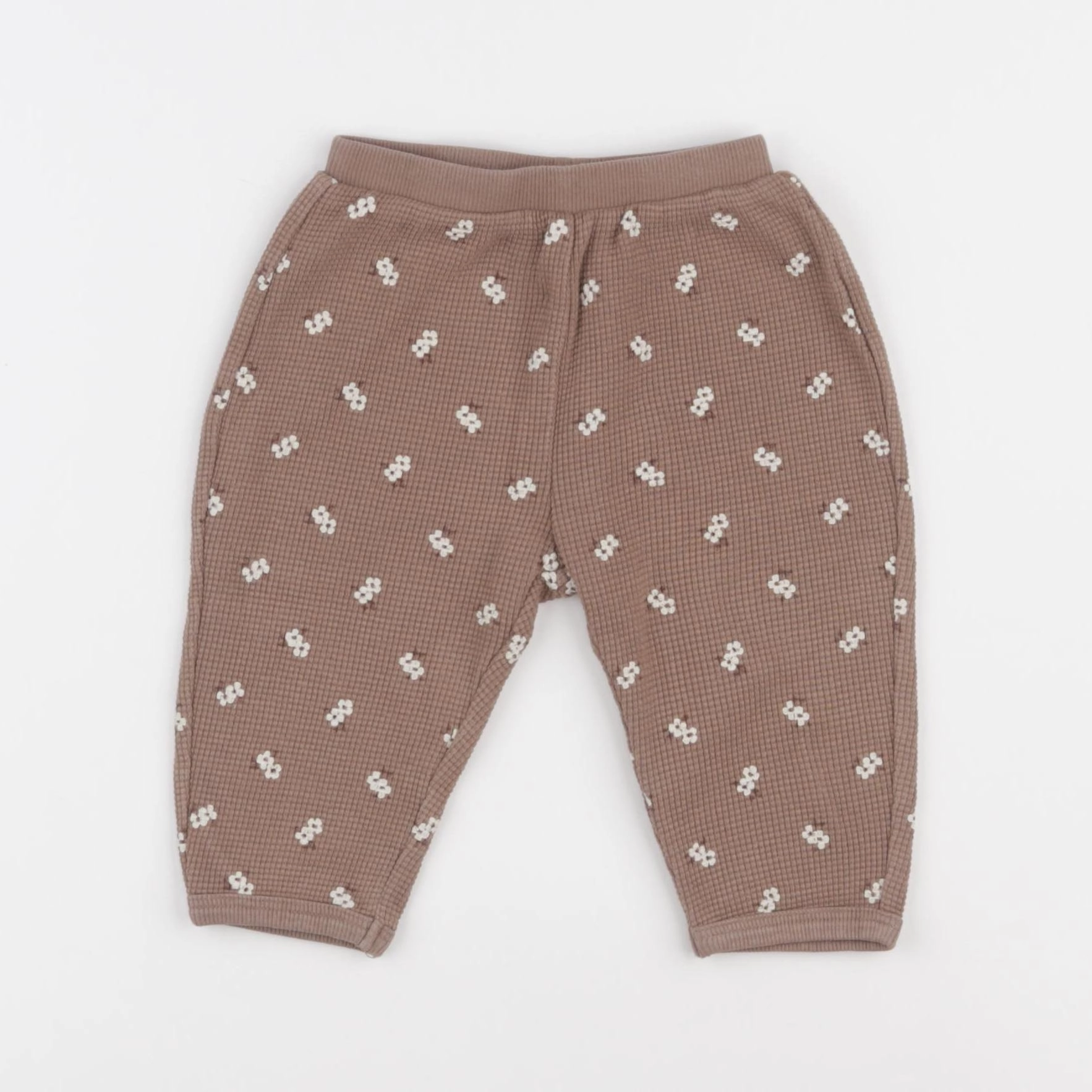 Quincy Mae - jogging marron - 6/12 mois