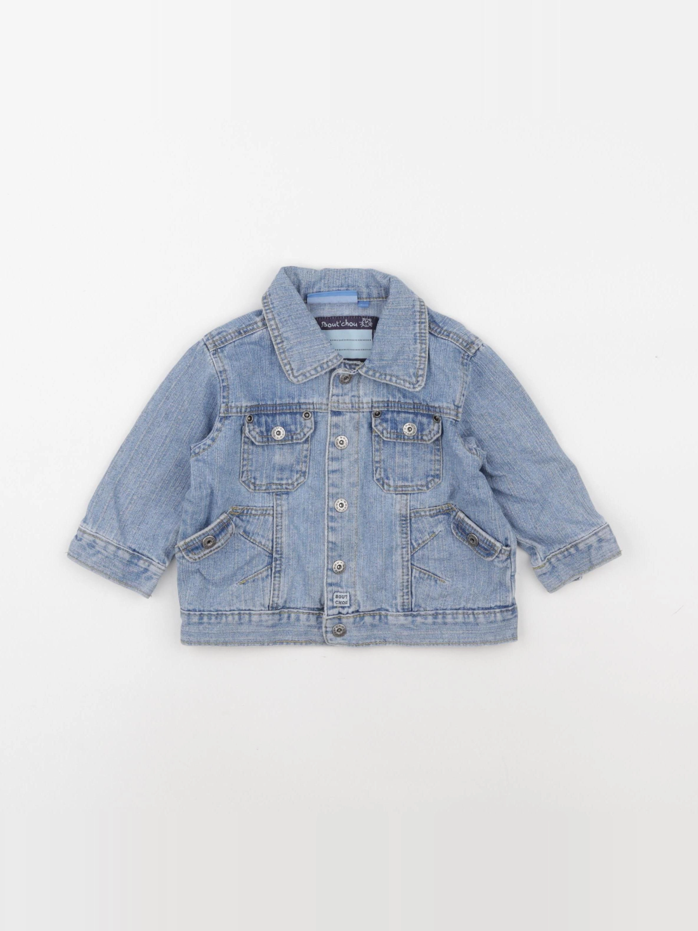 Boutchou - veste bleu - 9 mois