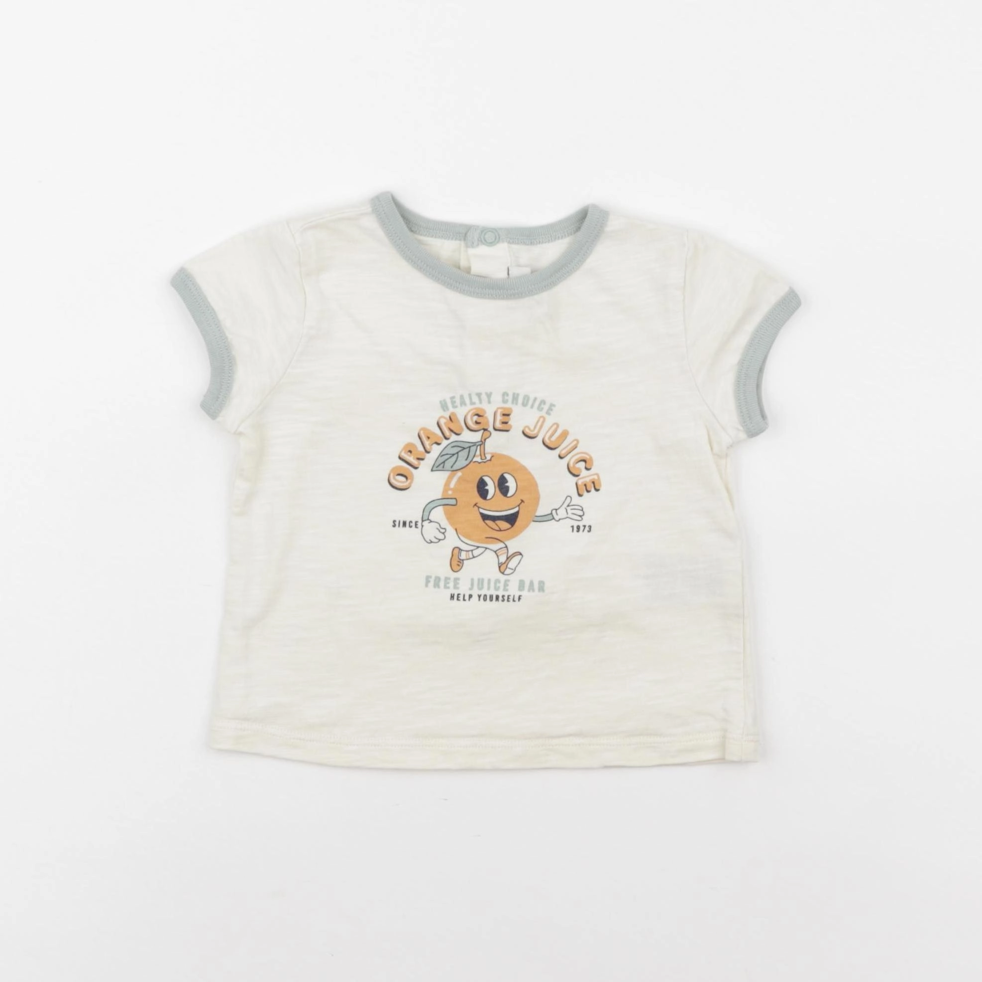 Natalys - tee-shirt blanc - 12 mois