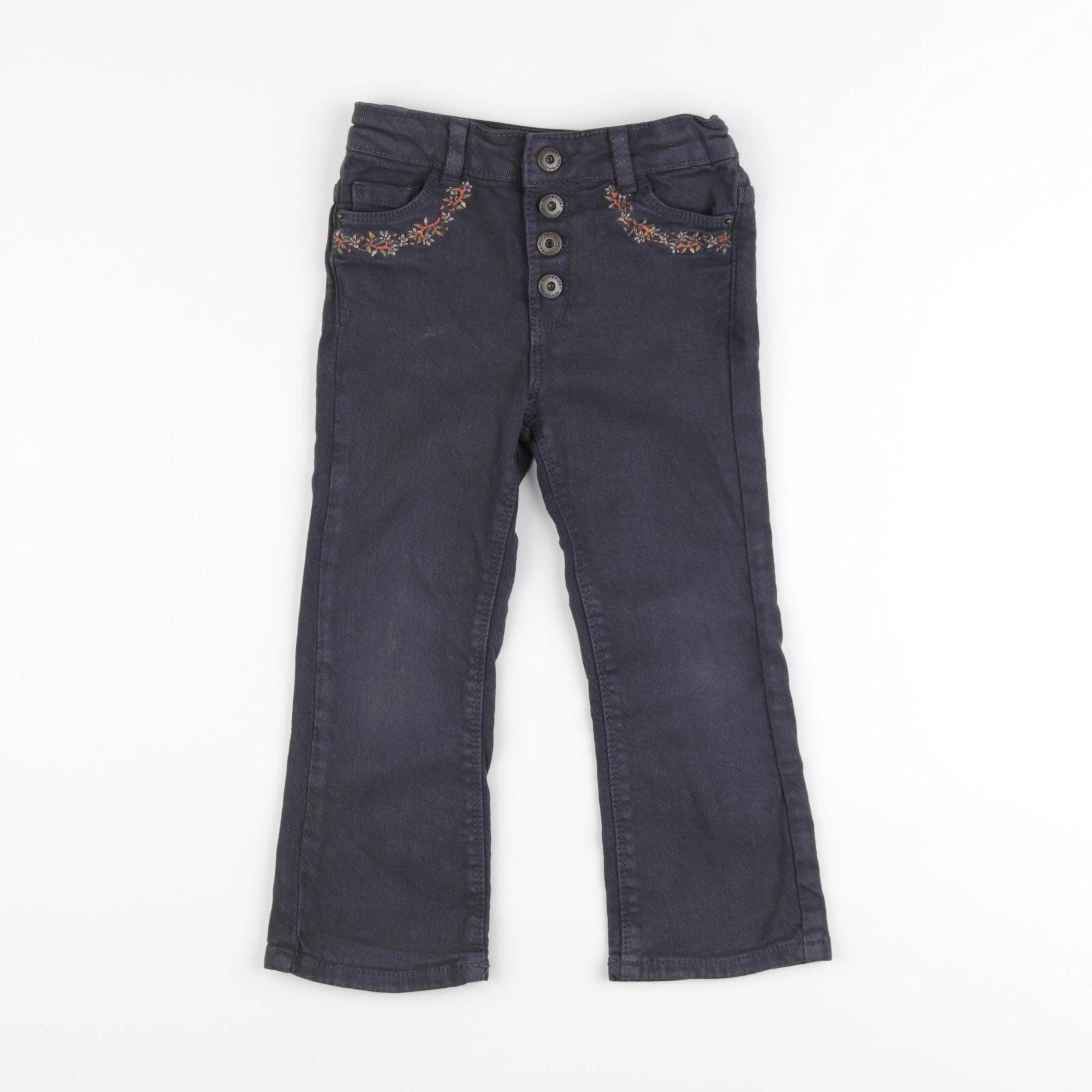 Vertbaudet - pantalon gris - 3 ans