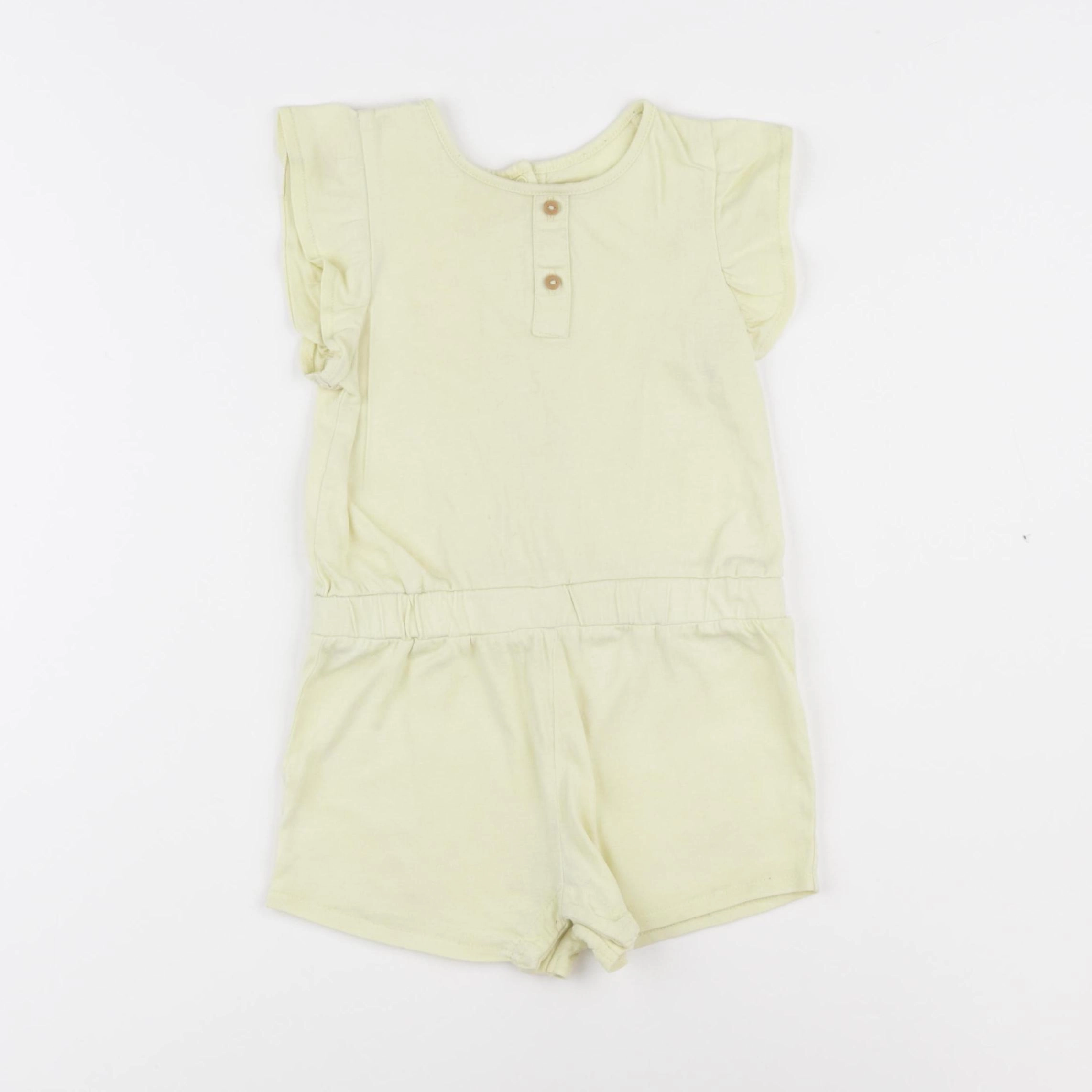 Vertbaudet - combinaison jaune - 18 mois