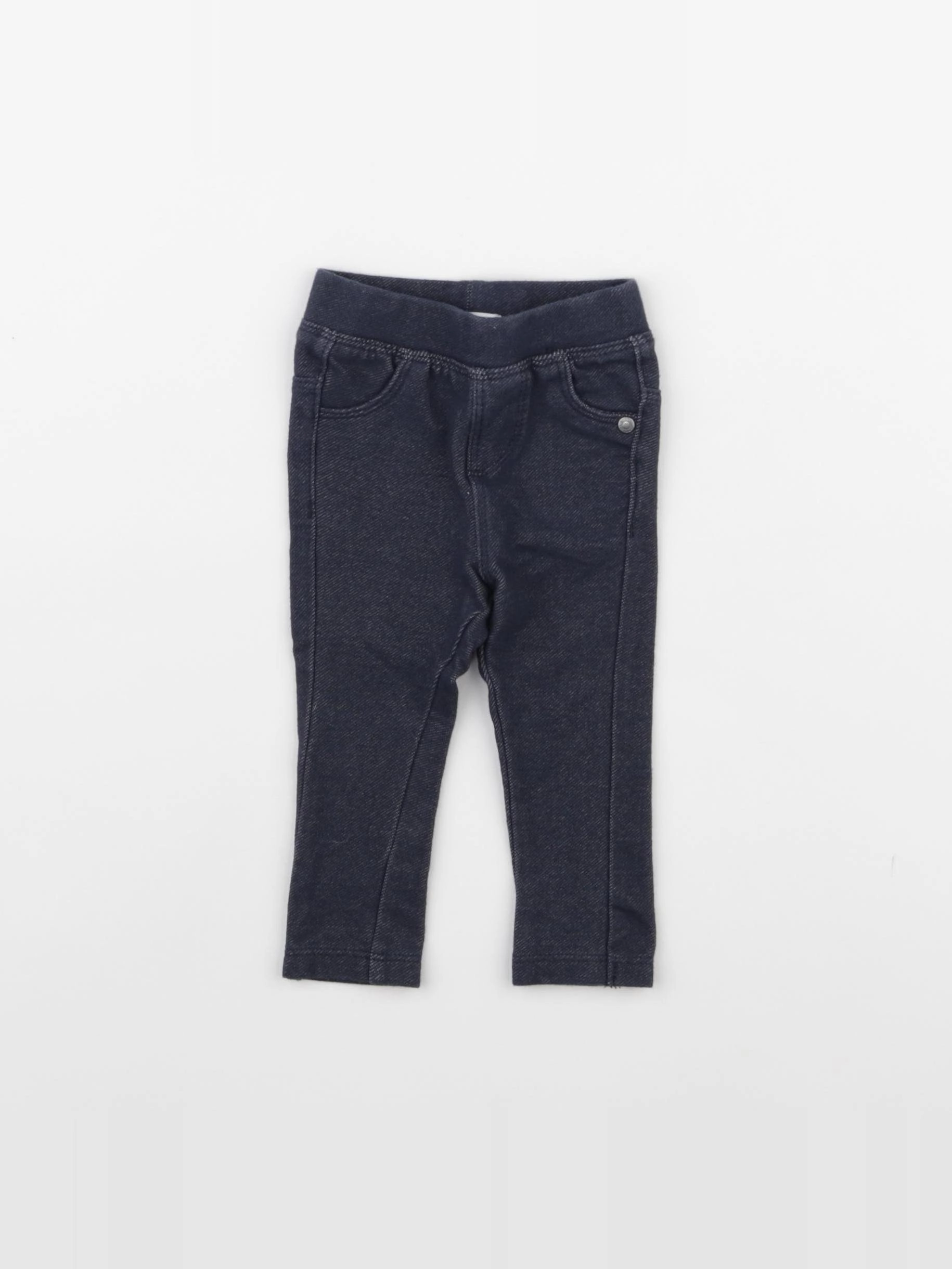 Vertbaudet - jegging bleu - 3 mois