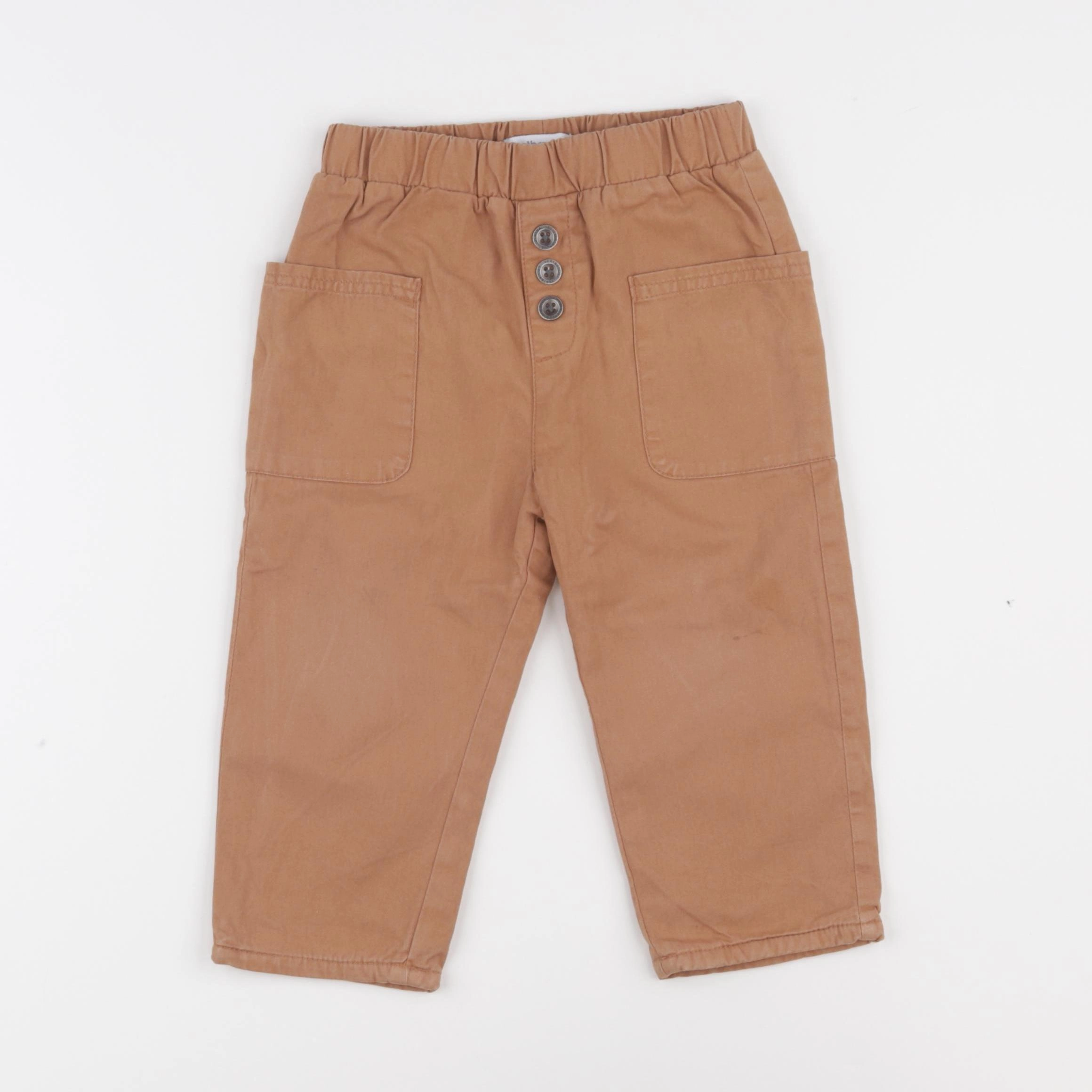 Vertbaudet - pantalon marron - 2 ans