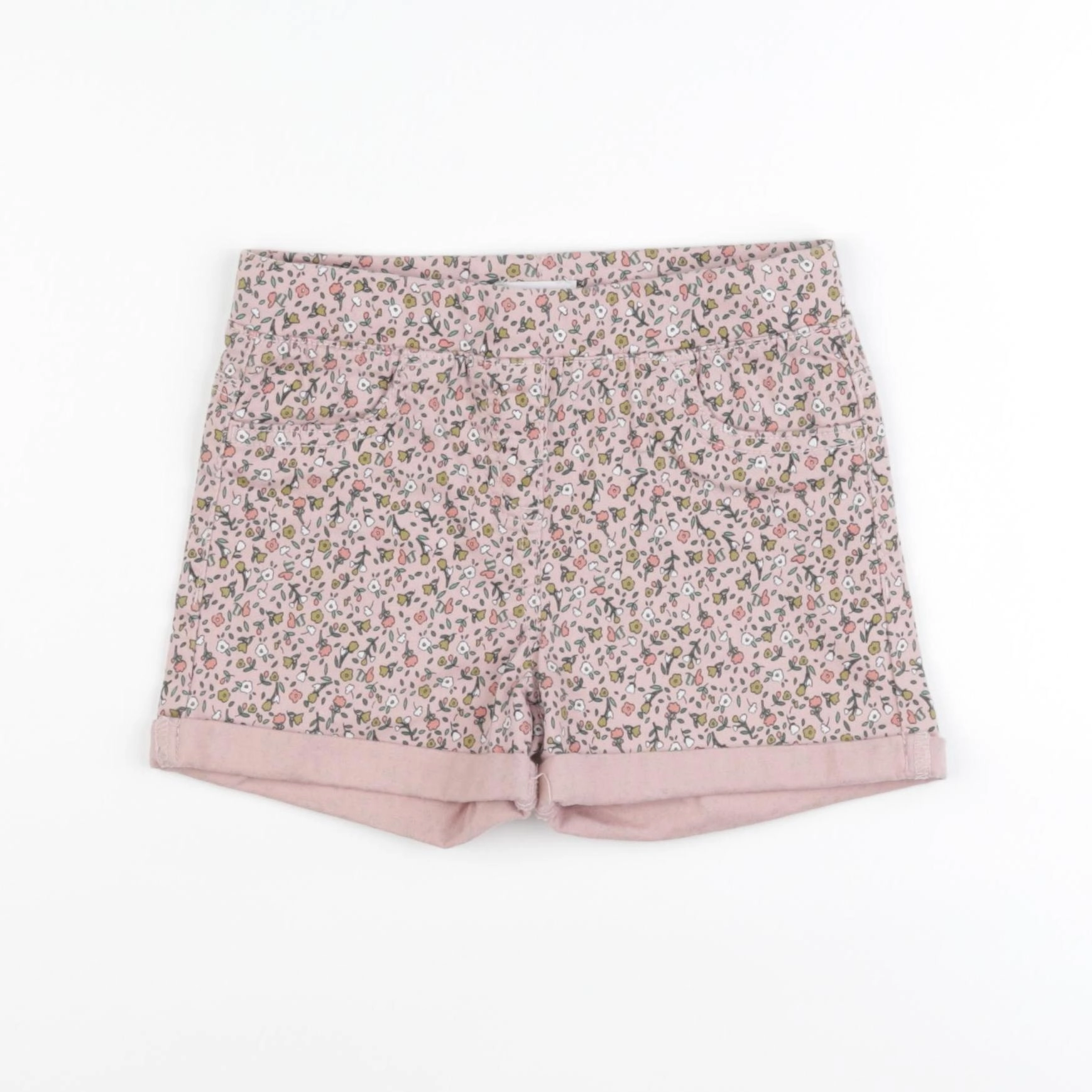 Vertbaudet - short rose - 7 ans