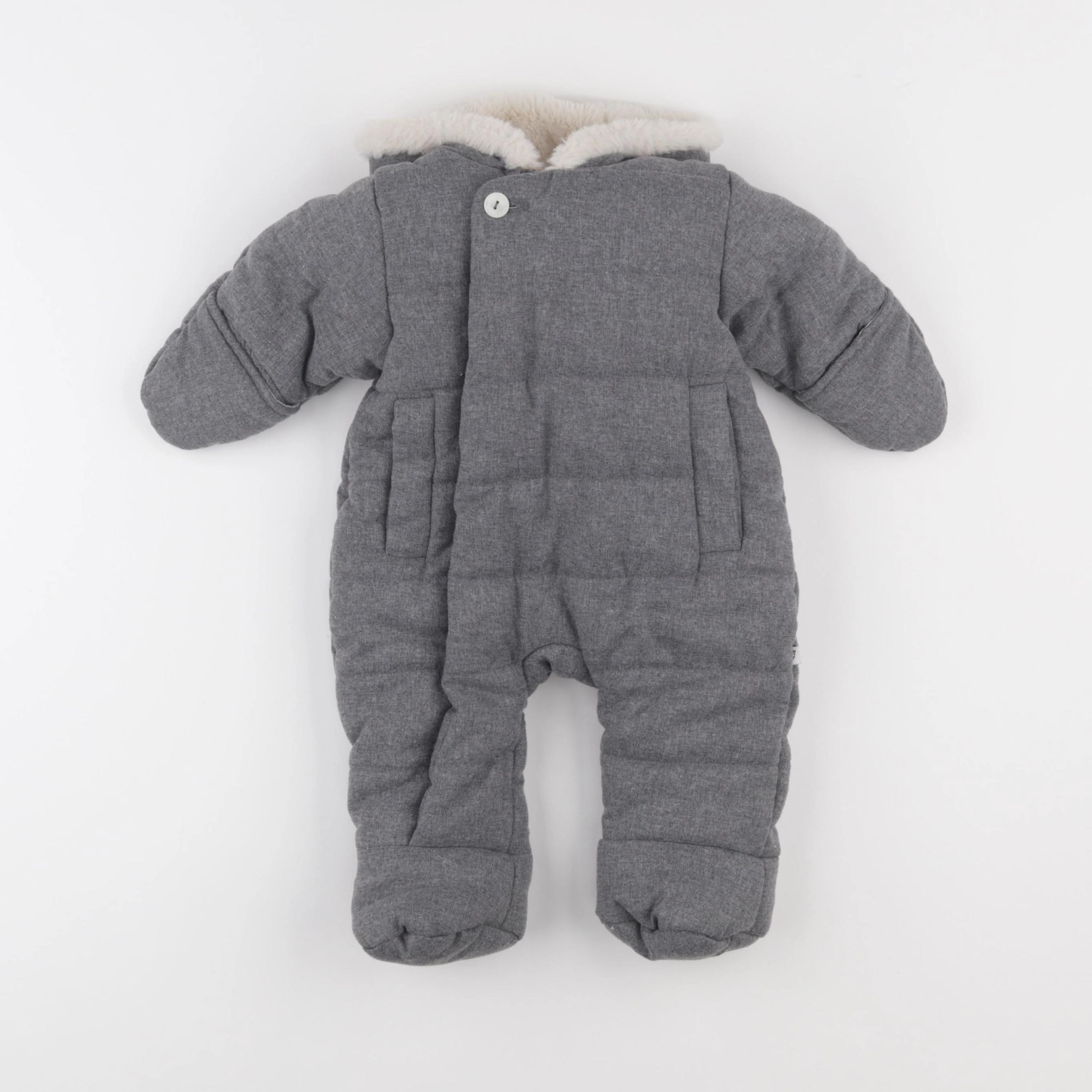 Jacadi - combi-pilote gris - 3 mois
