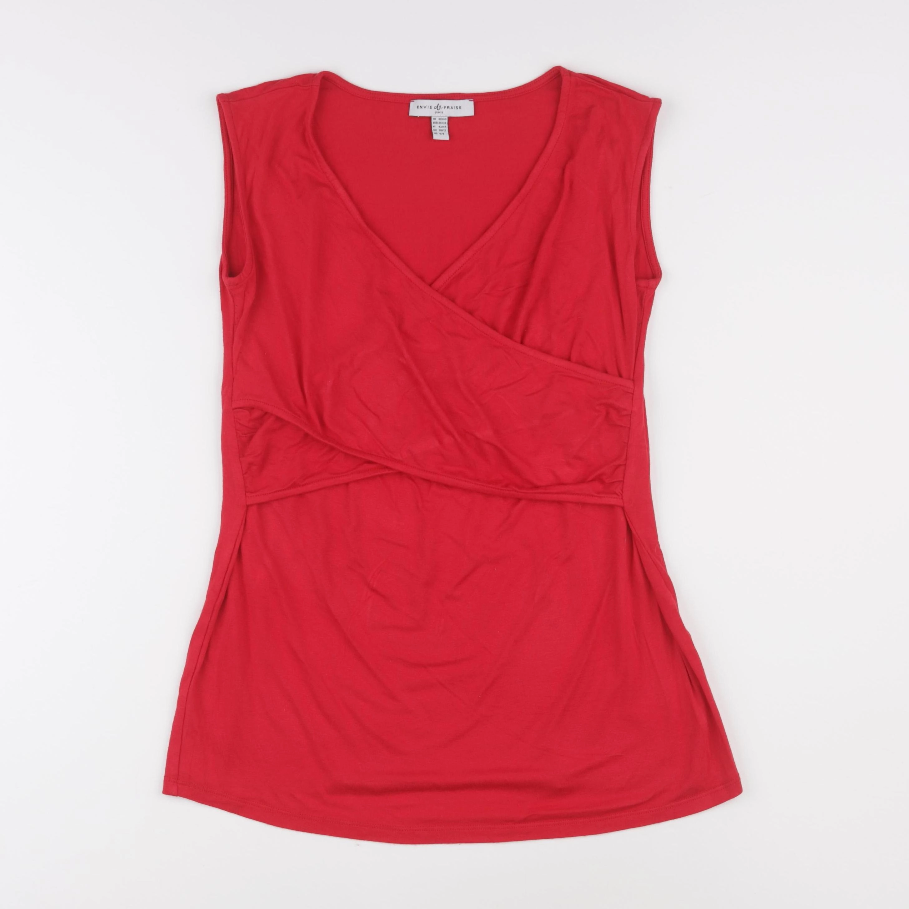 Envie de fraise - tee-shirt grossesse rouge - 38 à 40
