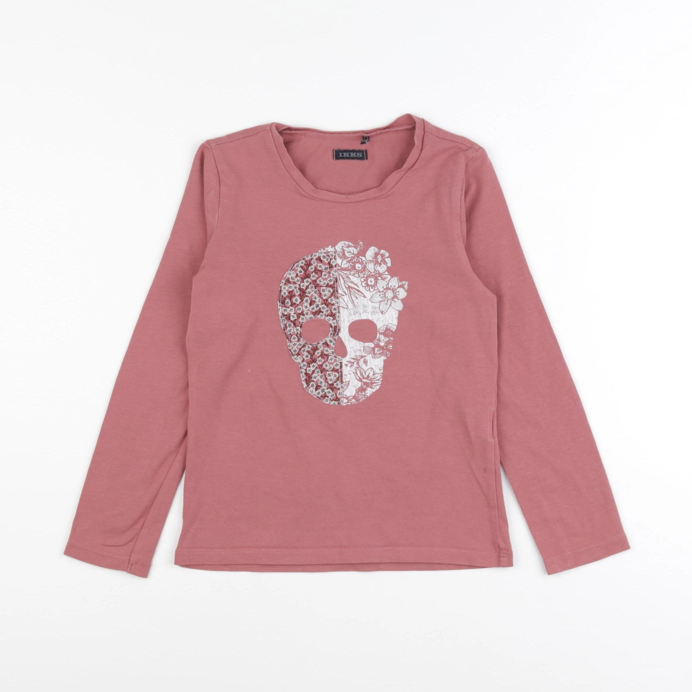 IKKS - tee-shirt rose - 5 ans