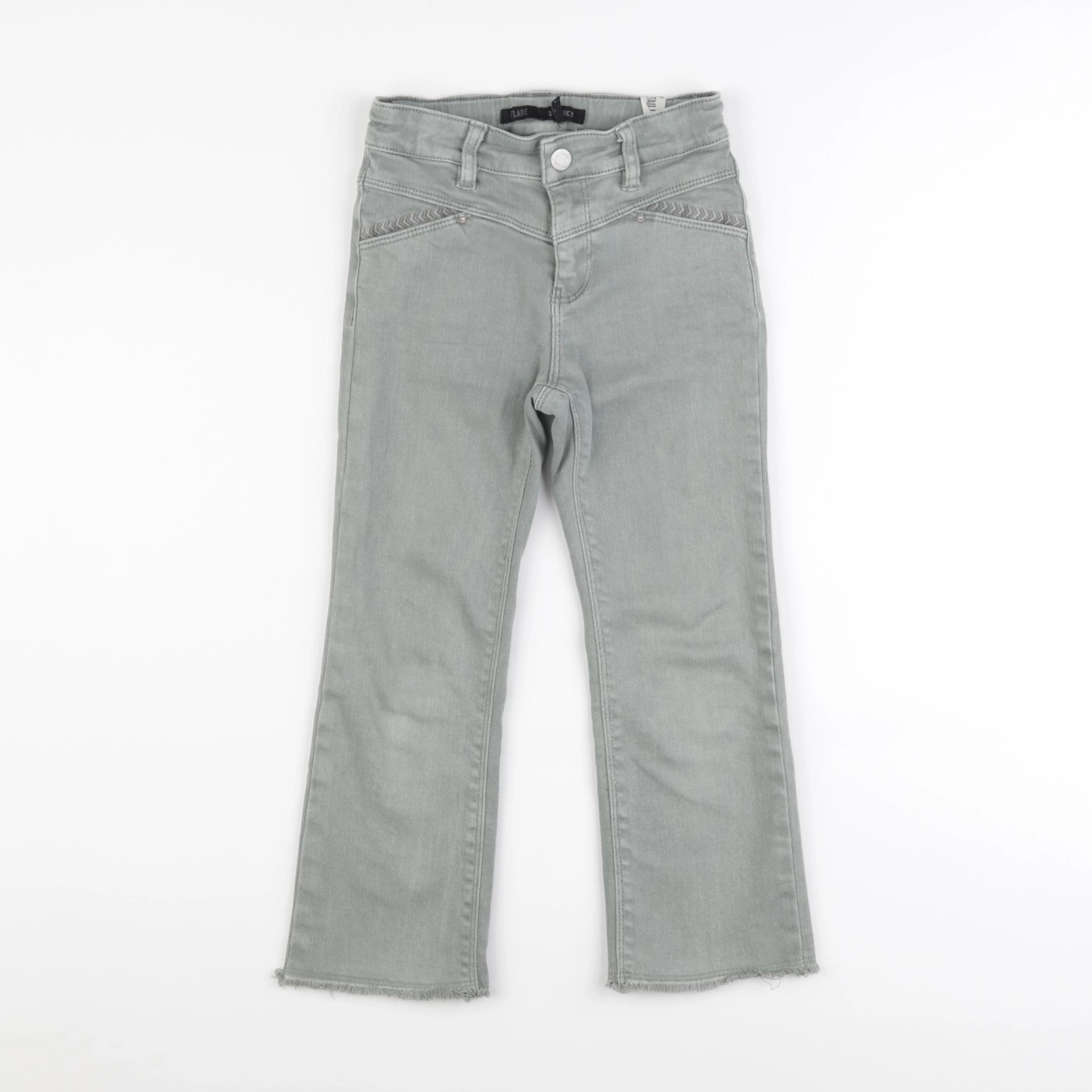 IKKS - pantalon vert - 7 ans