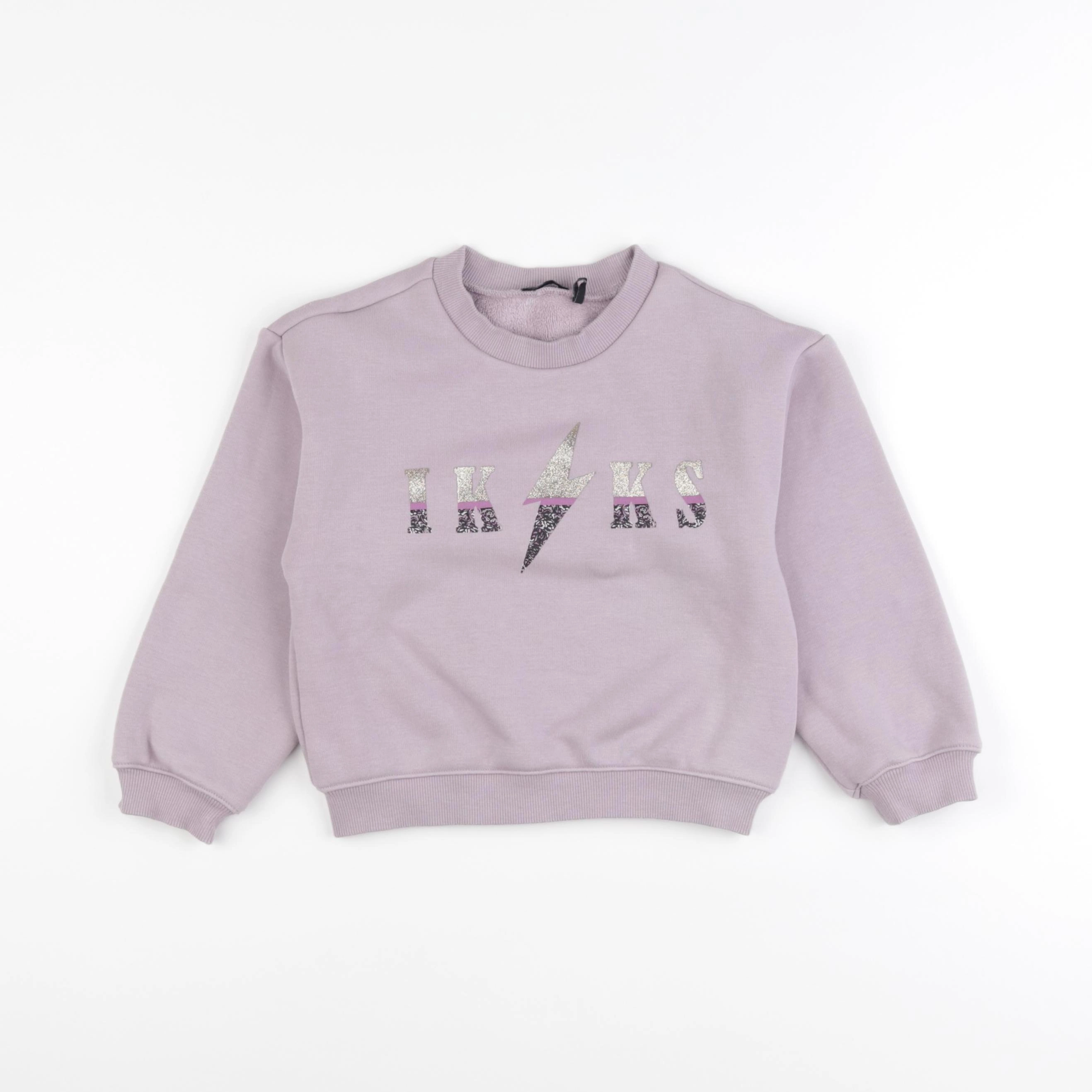 IKKS - sweat violet - 5 ans