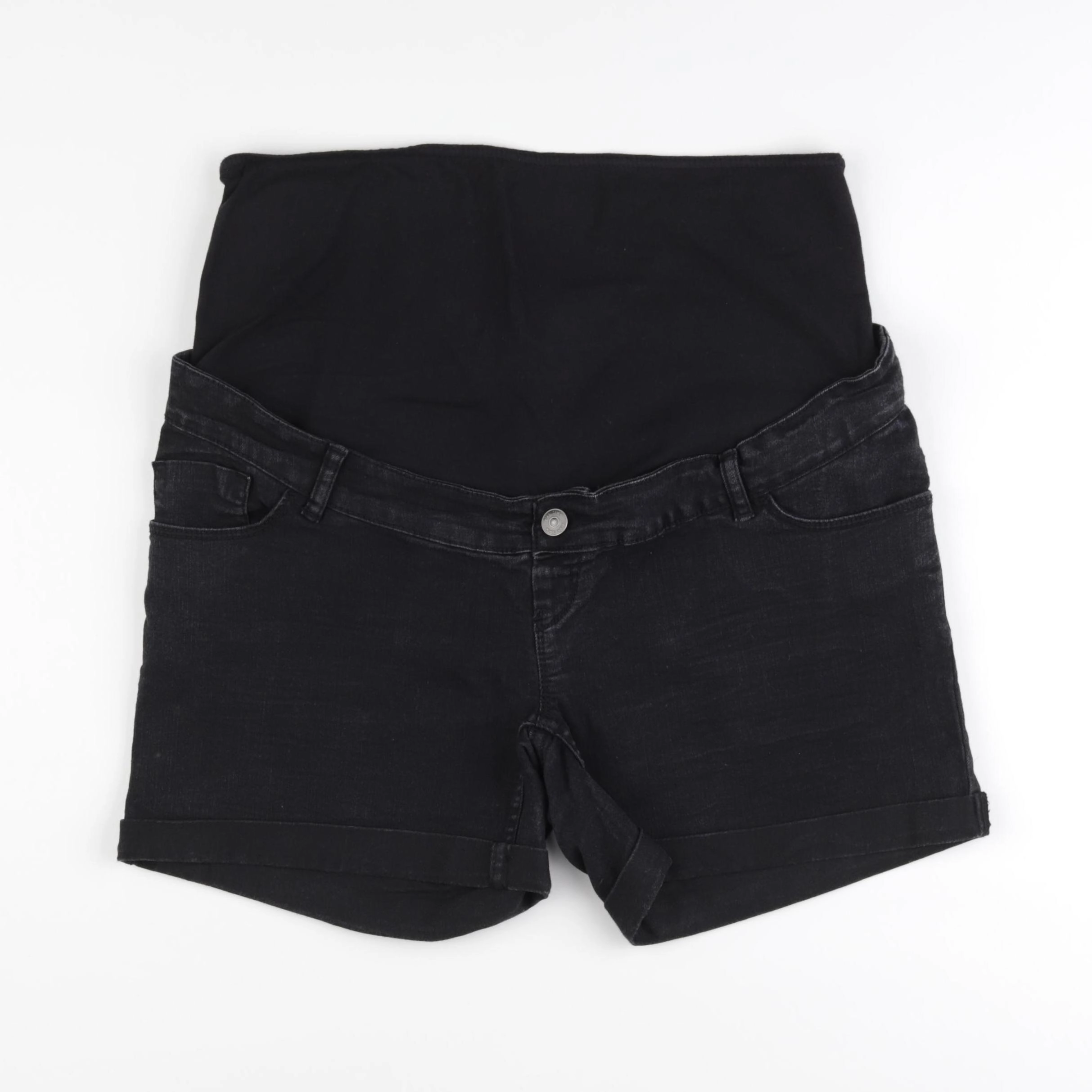 Kiabi - short grossesse noir - 42