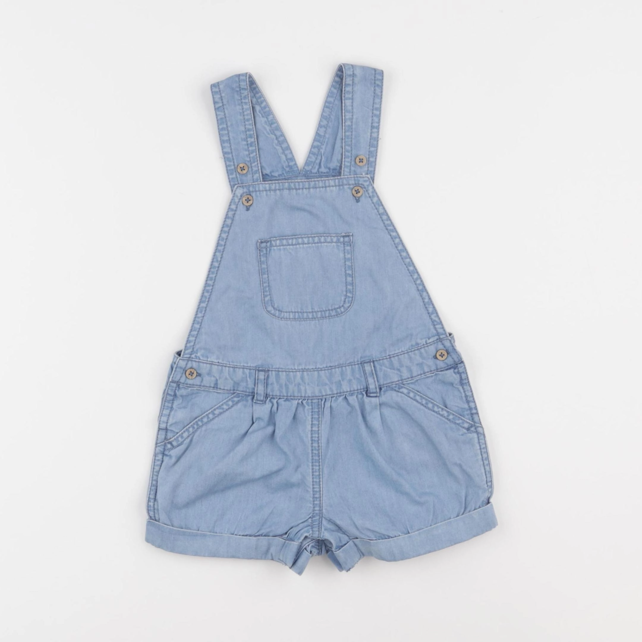 Boutchou - salopette bleu - 12 mois