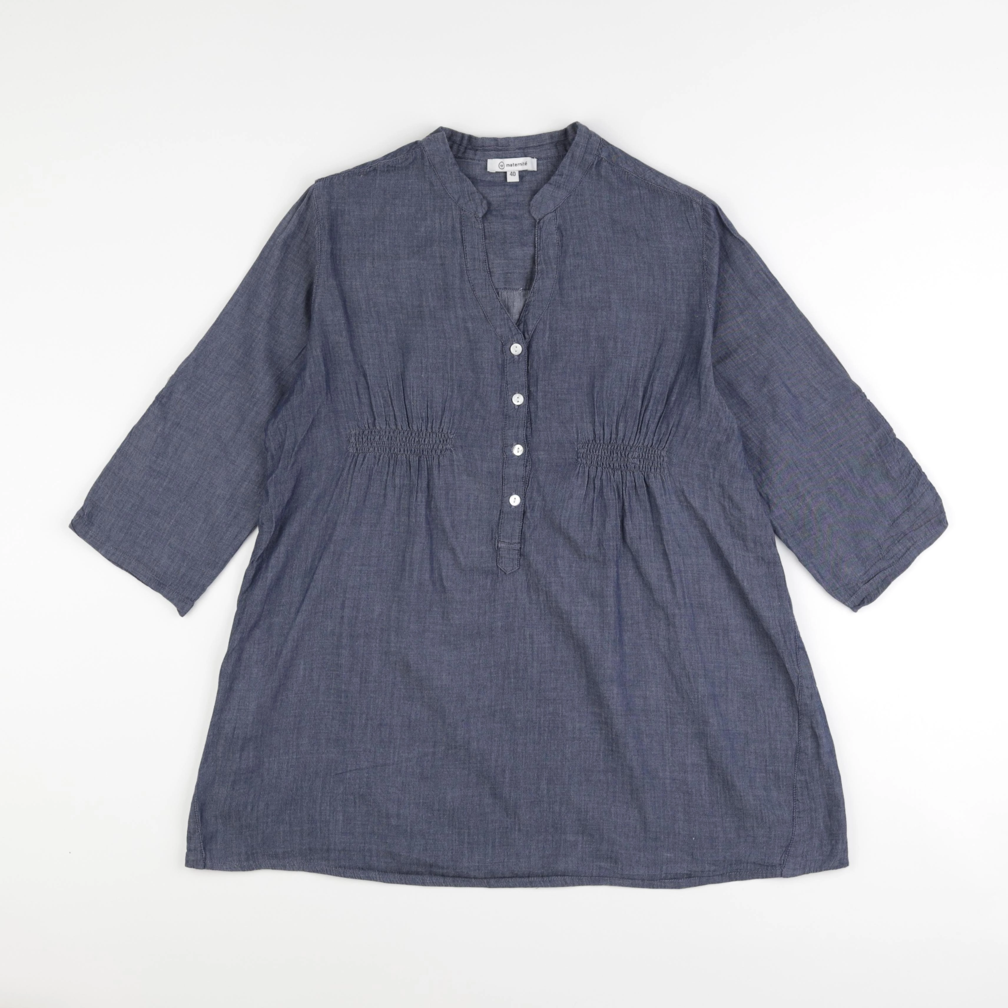 La Halle - blouse allaitement, grossesse bleu - 40