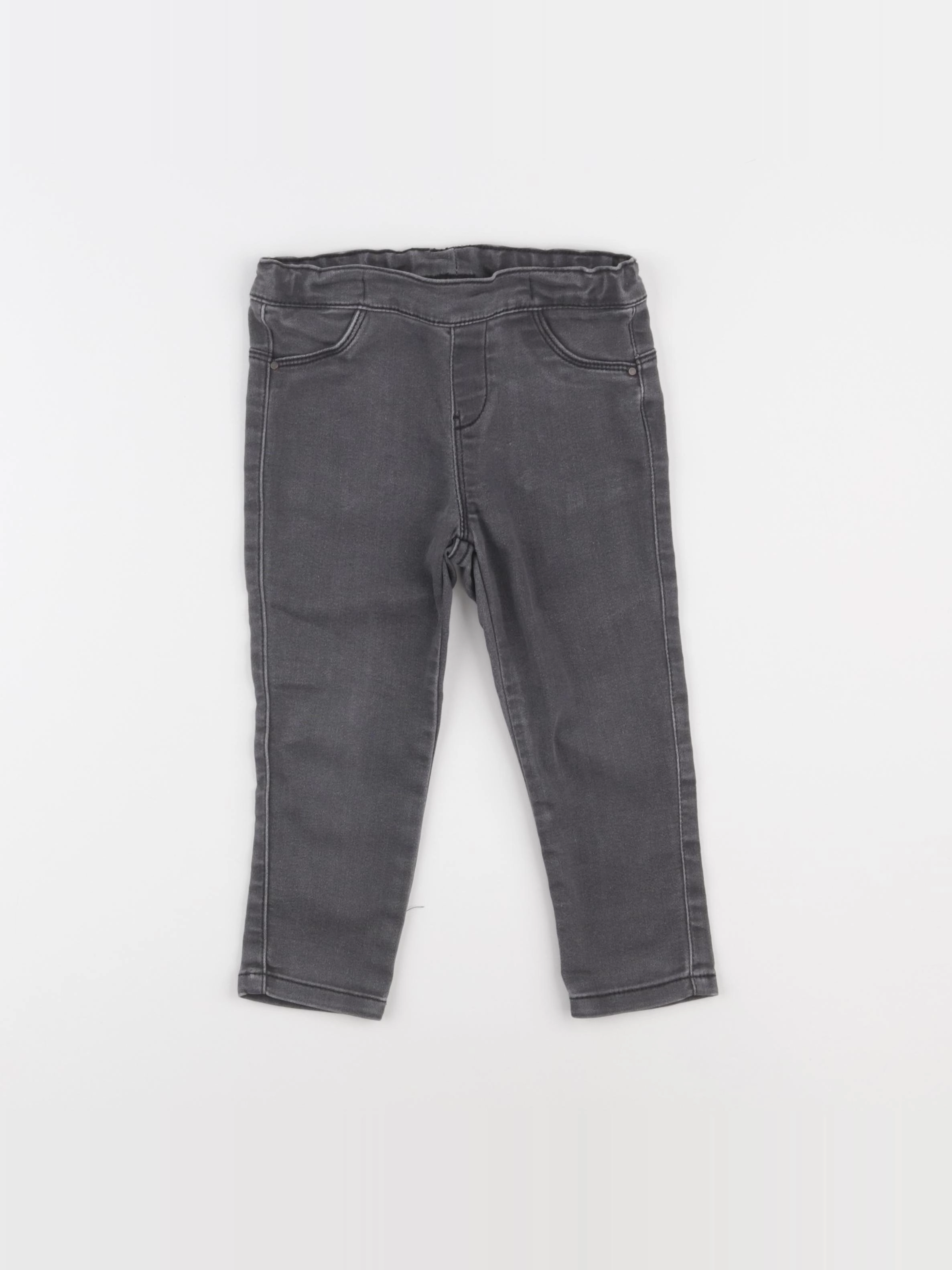 Zara - jegging gris - 2/3 ans