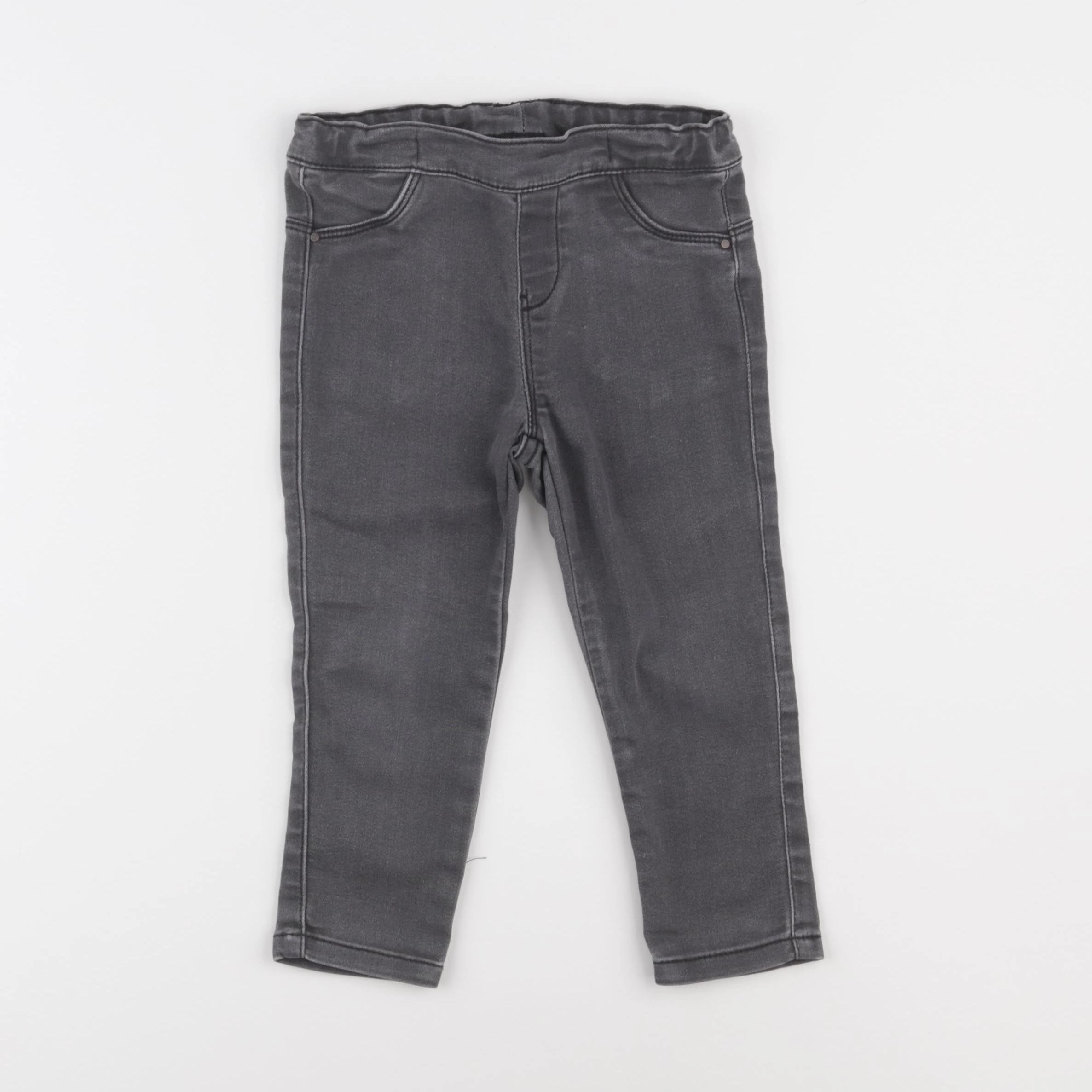 Zara - jegging gris - 2/3 ans