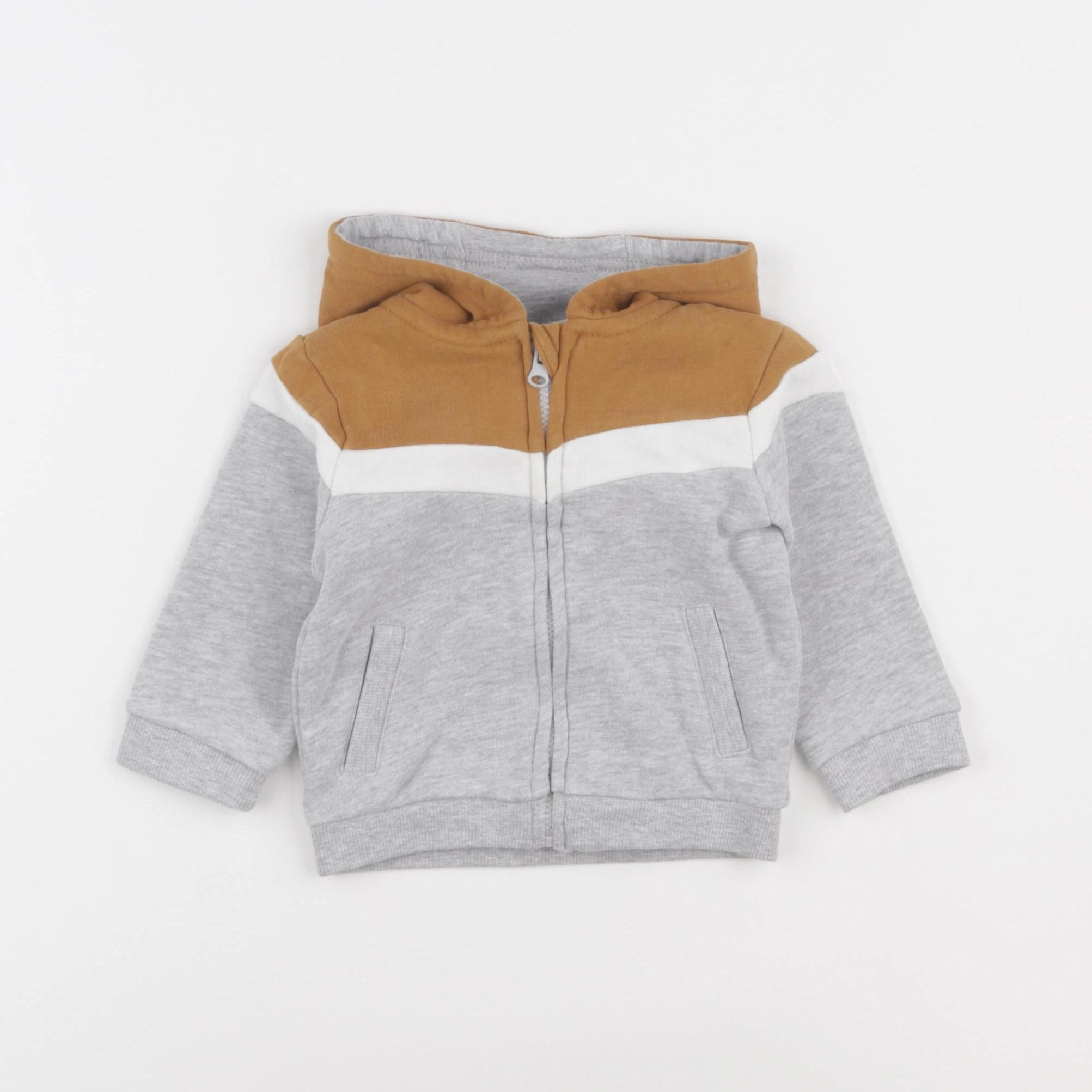Vertbaudet - sweat multicolore - 6 mois