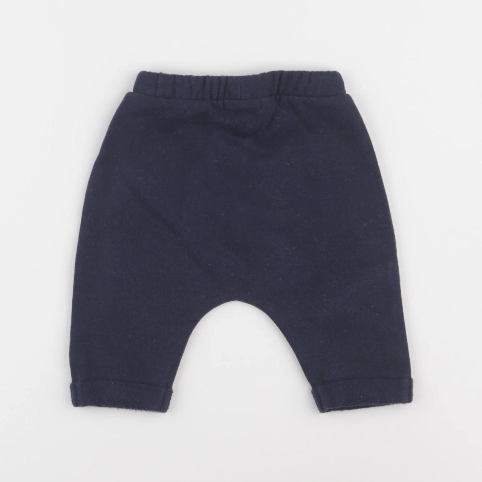 Vertbaudet - pantalon bleu - 1 mois