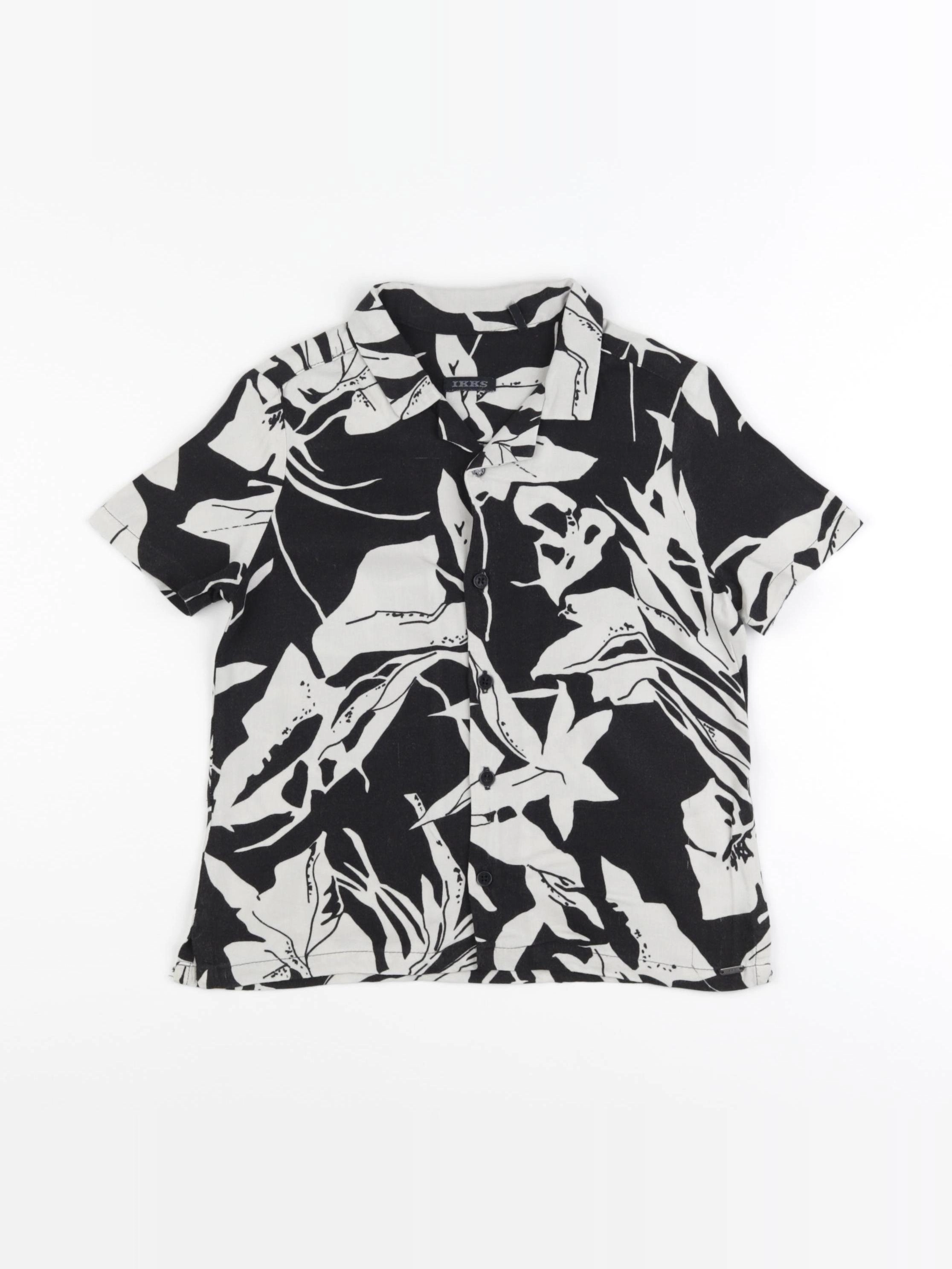 IKKS - chemise blanc, noir - 5 ans