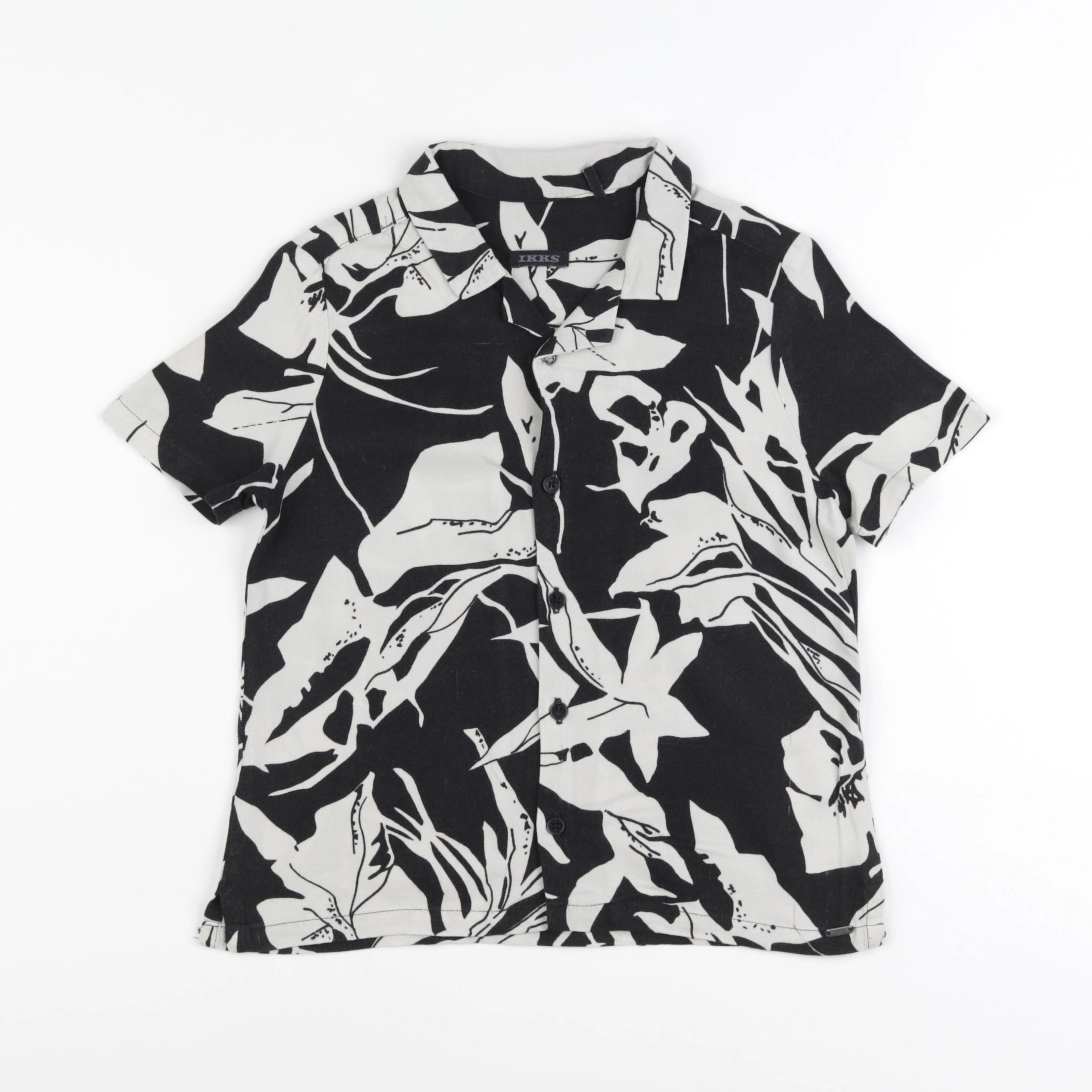 IKKS - chemise blanc, noir - 5 ans