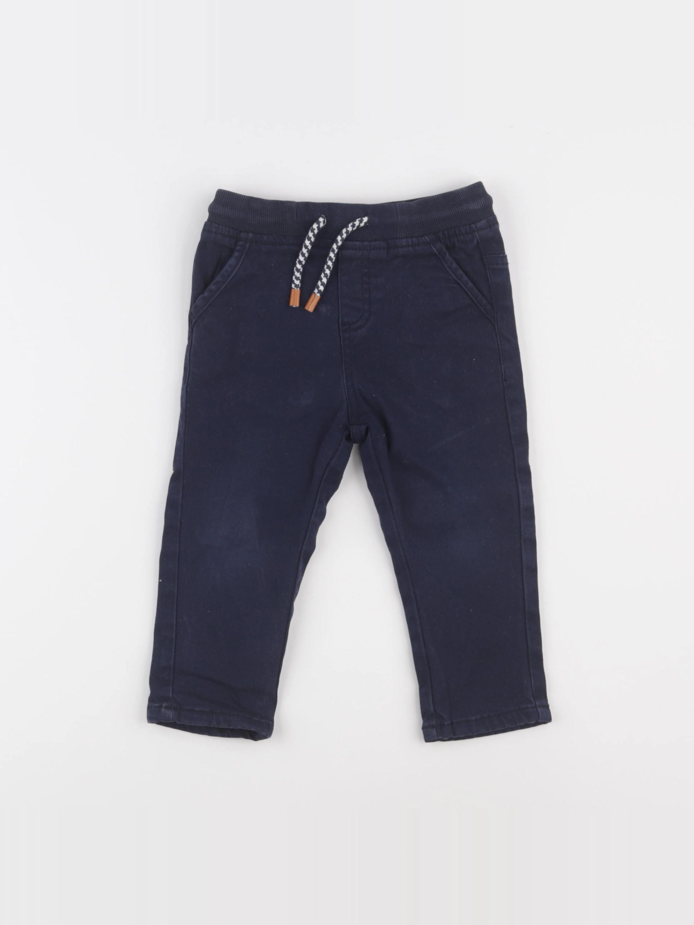 Vertbaudet - pantalon bleu - 24 mois
