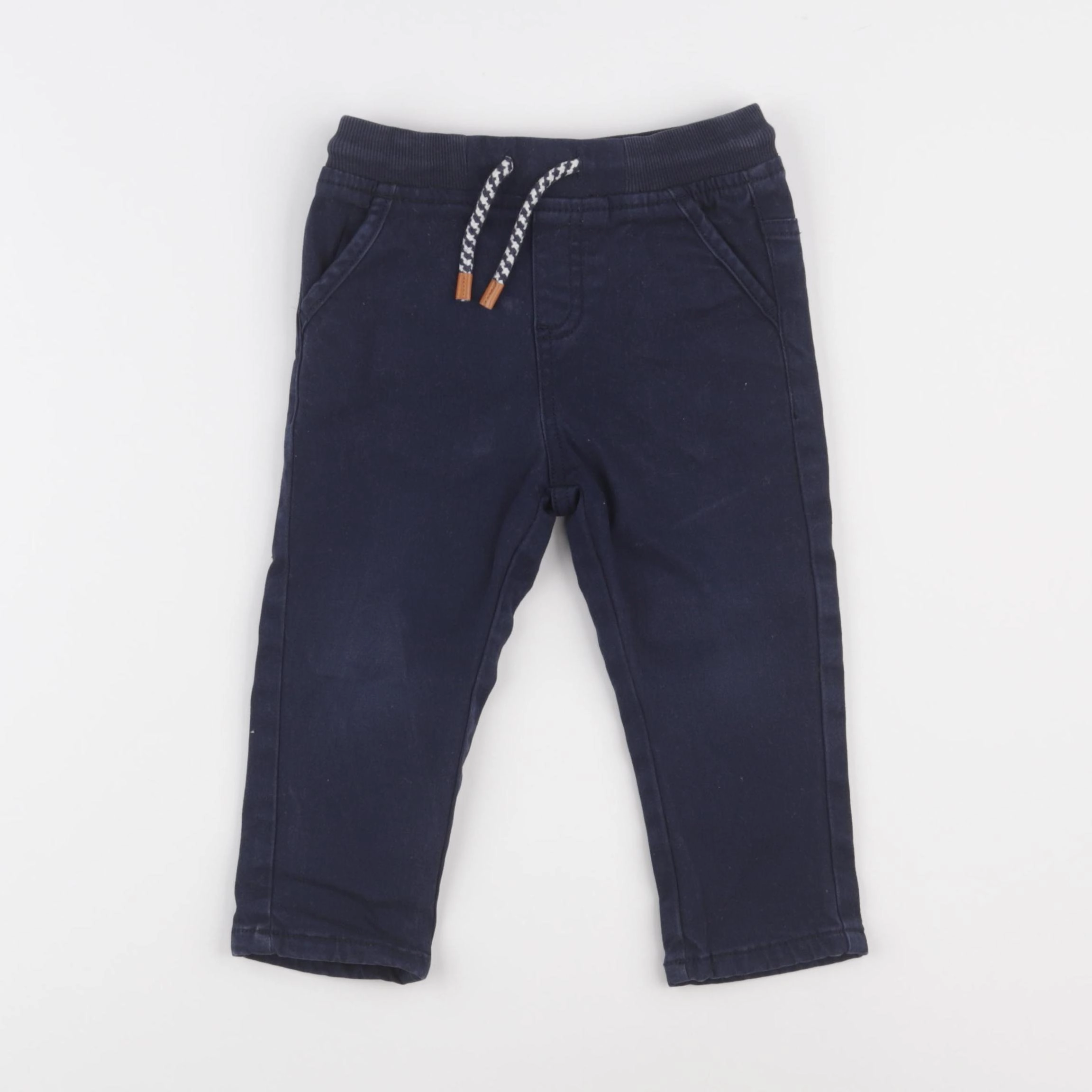 Vertbaudet - pantalon bleu - 24 mois