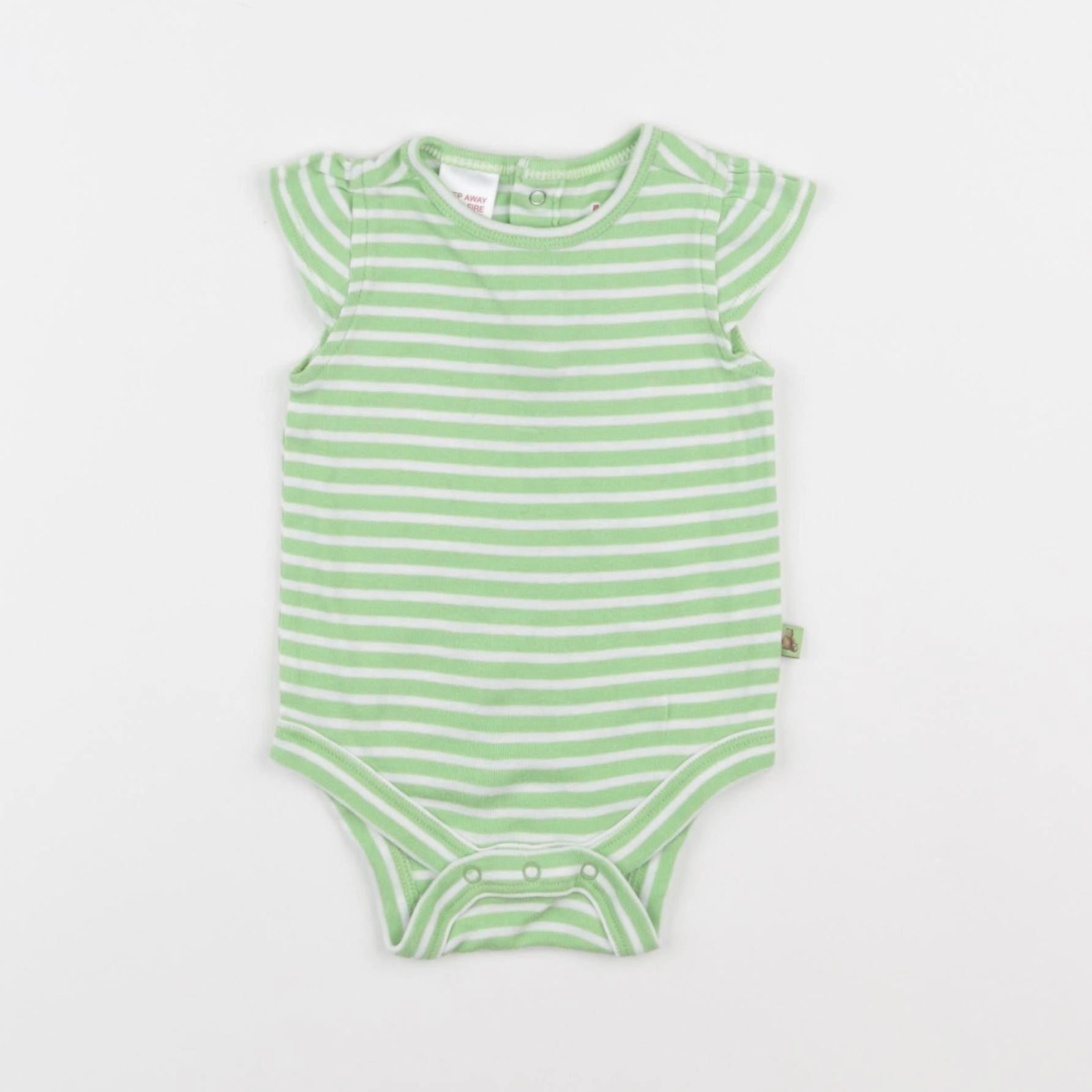 GAP - body vert - 0/3 mois