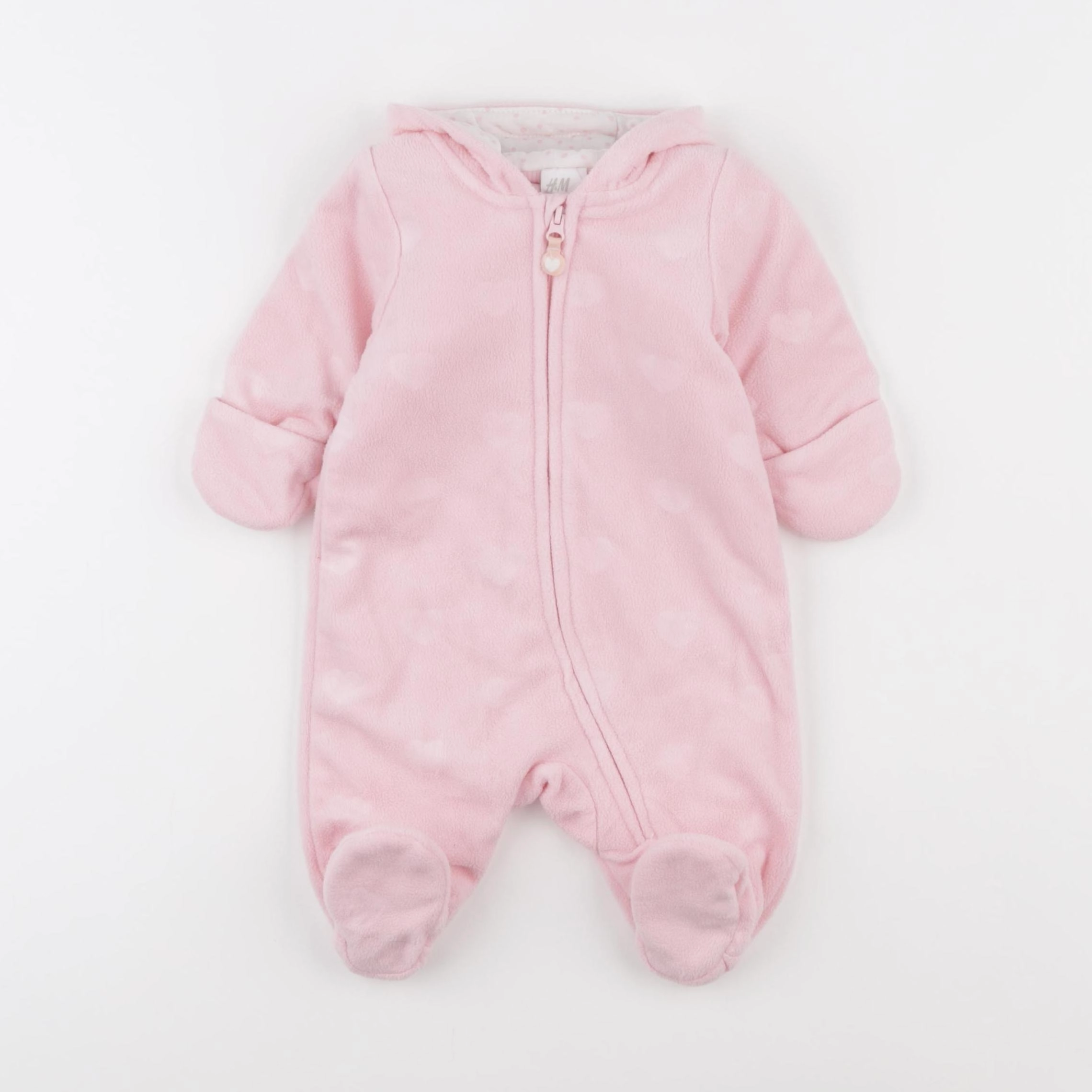 H&M - sur-pyjama rose - 0/1 mois