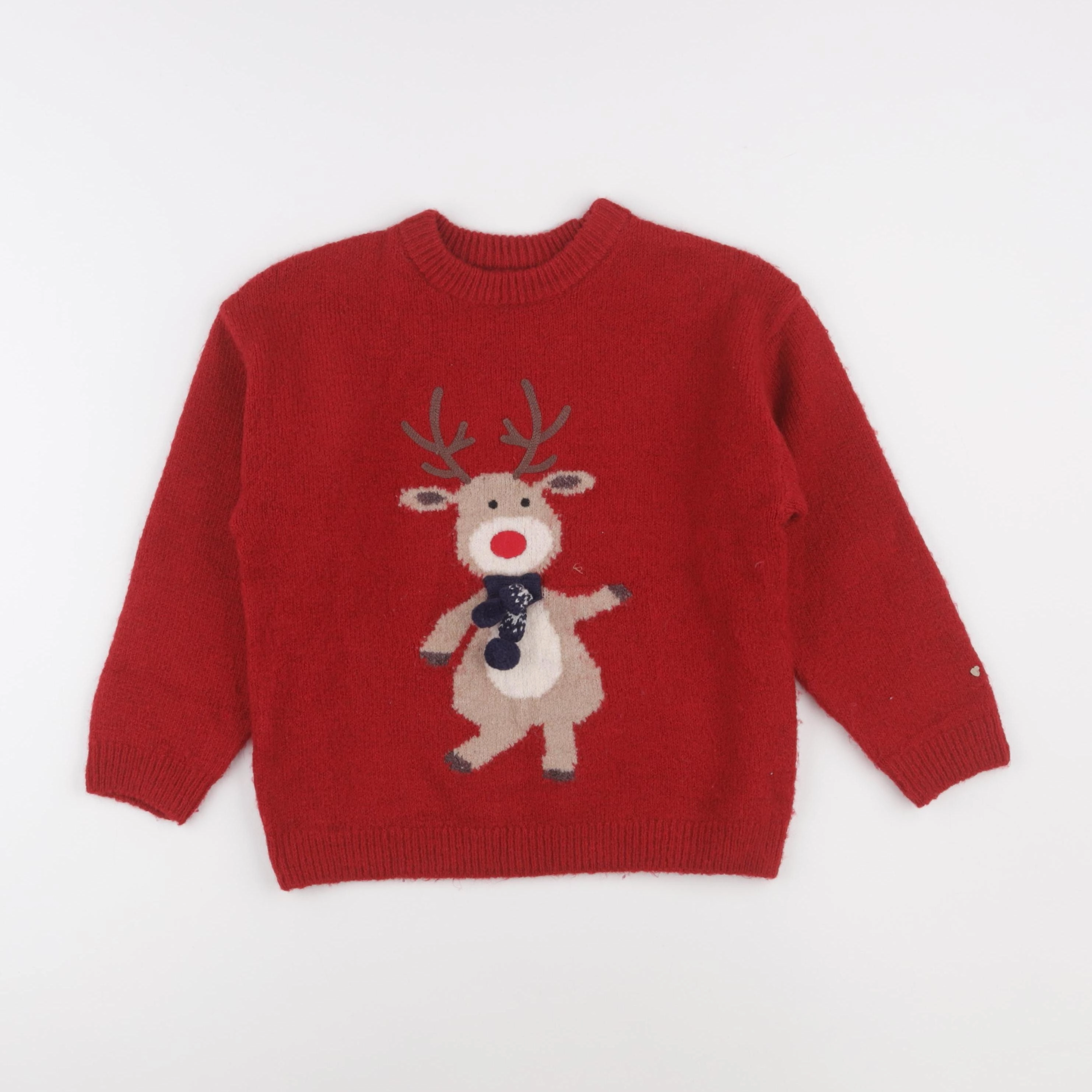 Zara - pull rouge - 6 ans