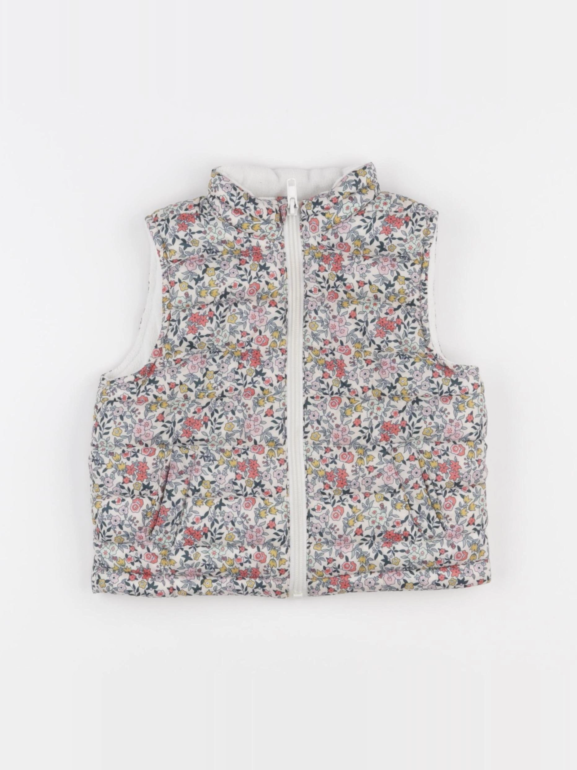 Boutchou - doudoune multicolore - 18 mois