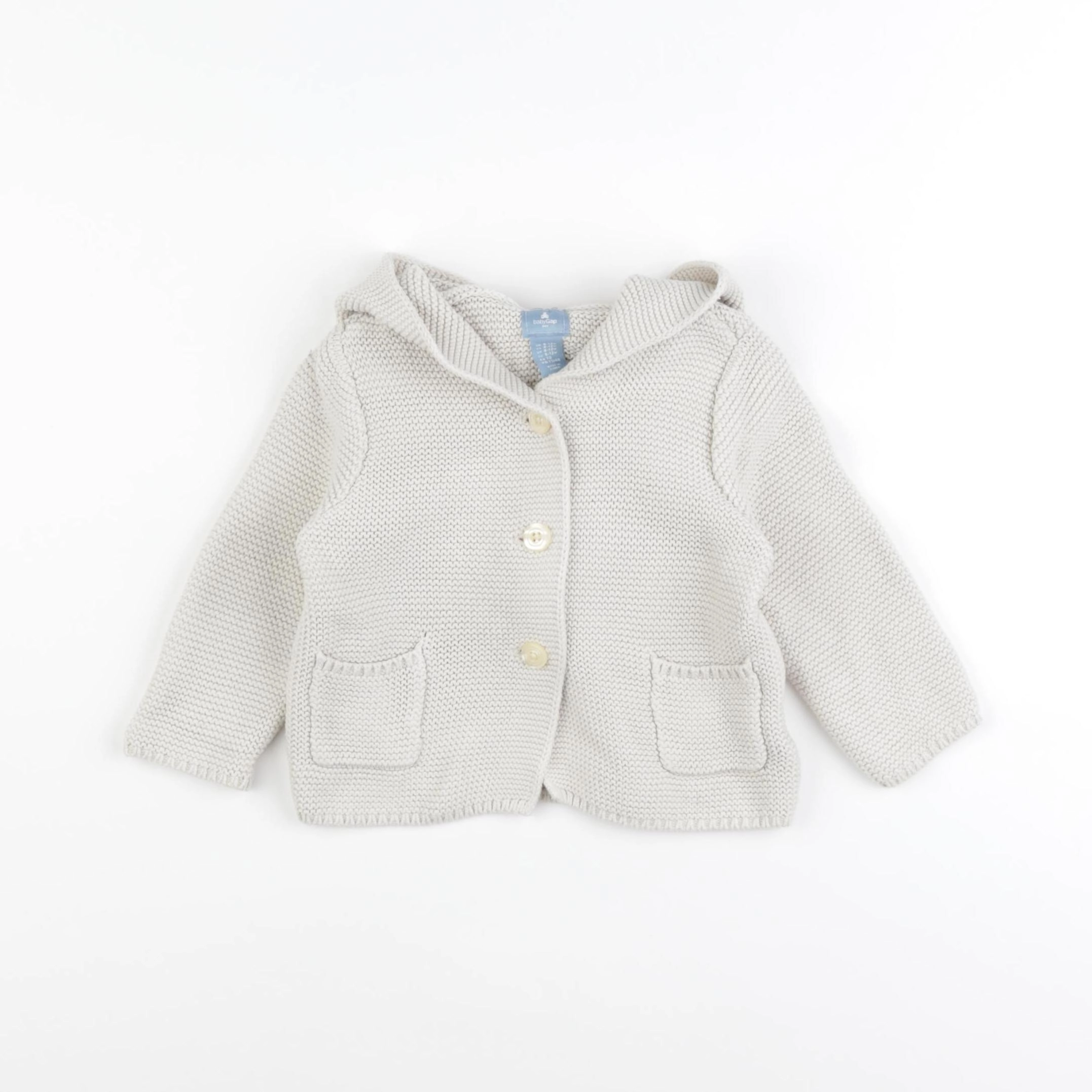 GAP - veste beige - 6/12 mois