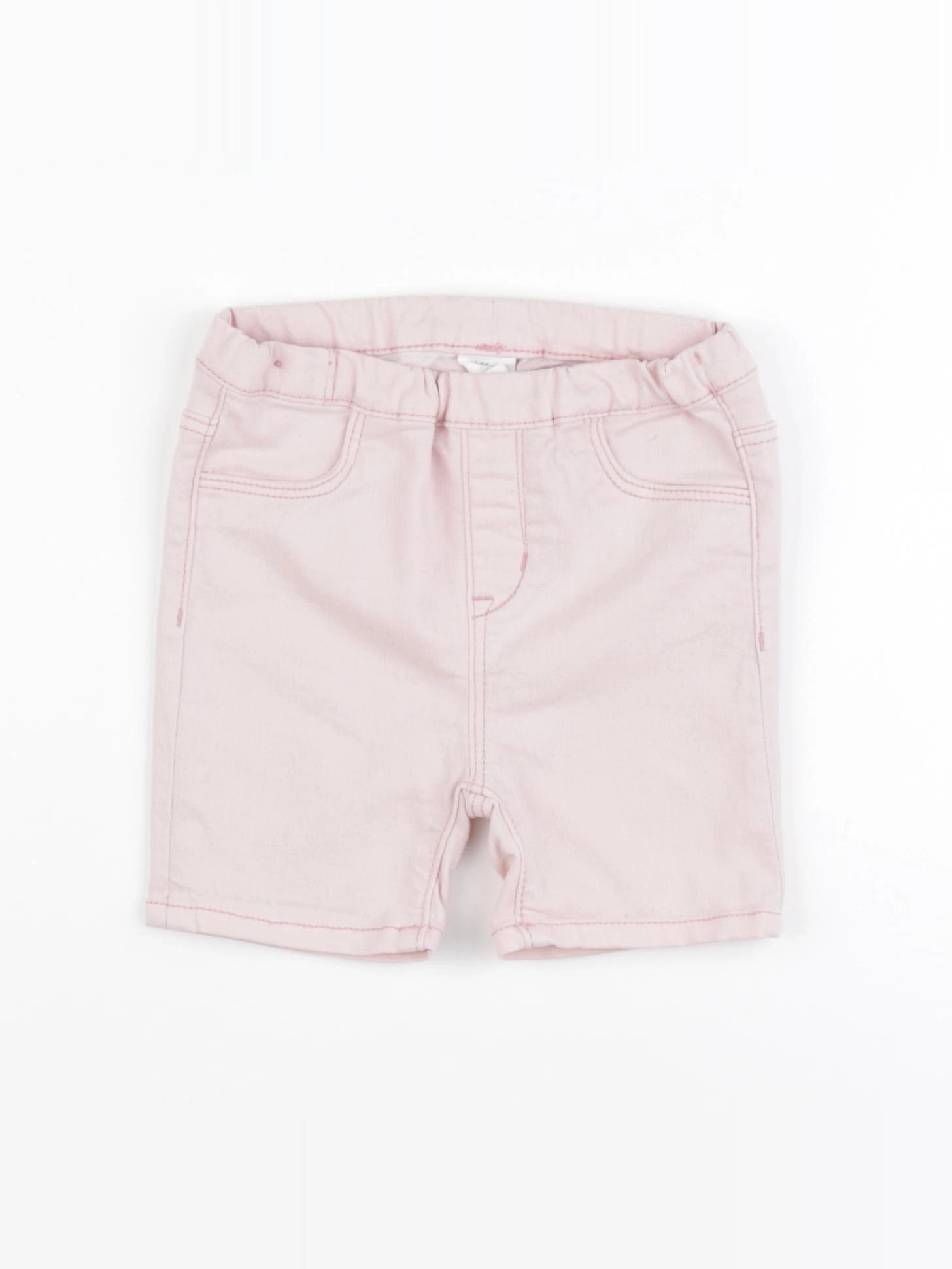 H&M - short rose - 12/18 mois