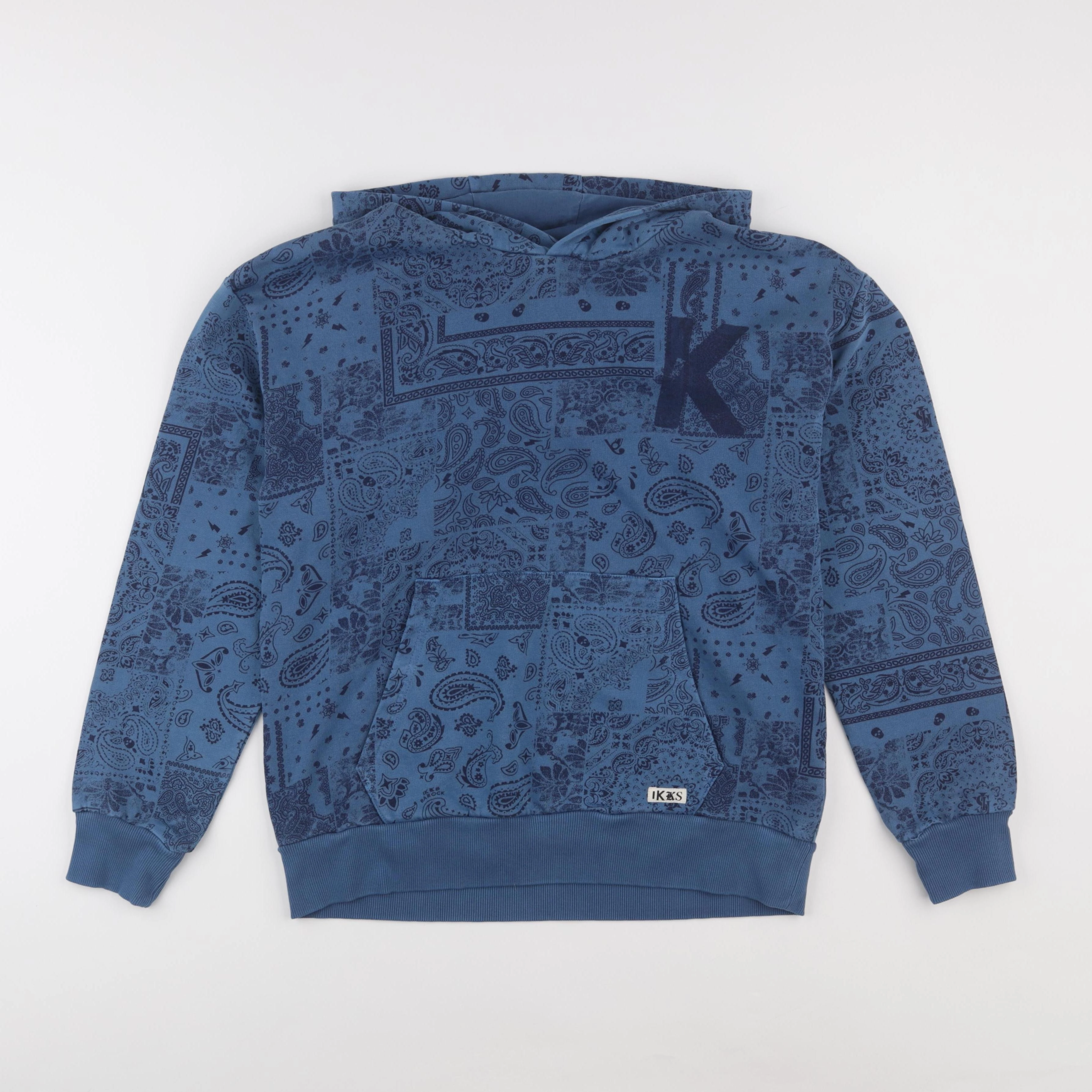 IKKS - sweat bleu - 14 ans