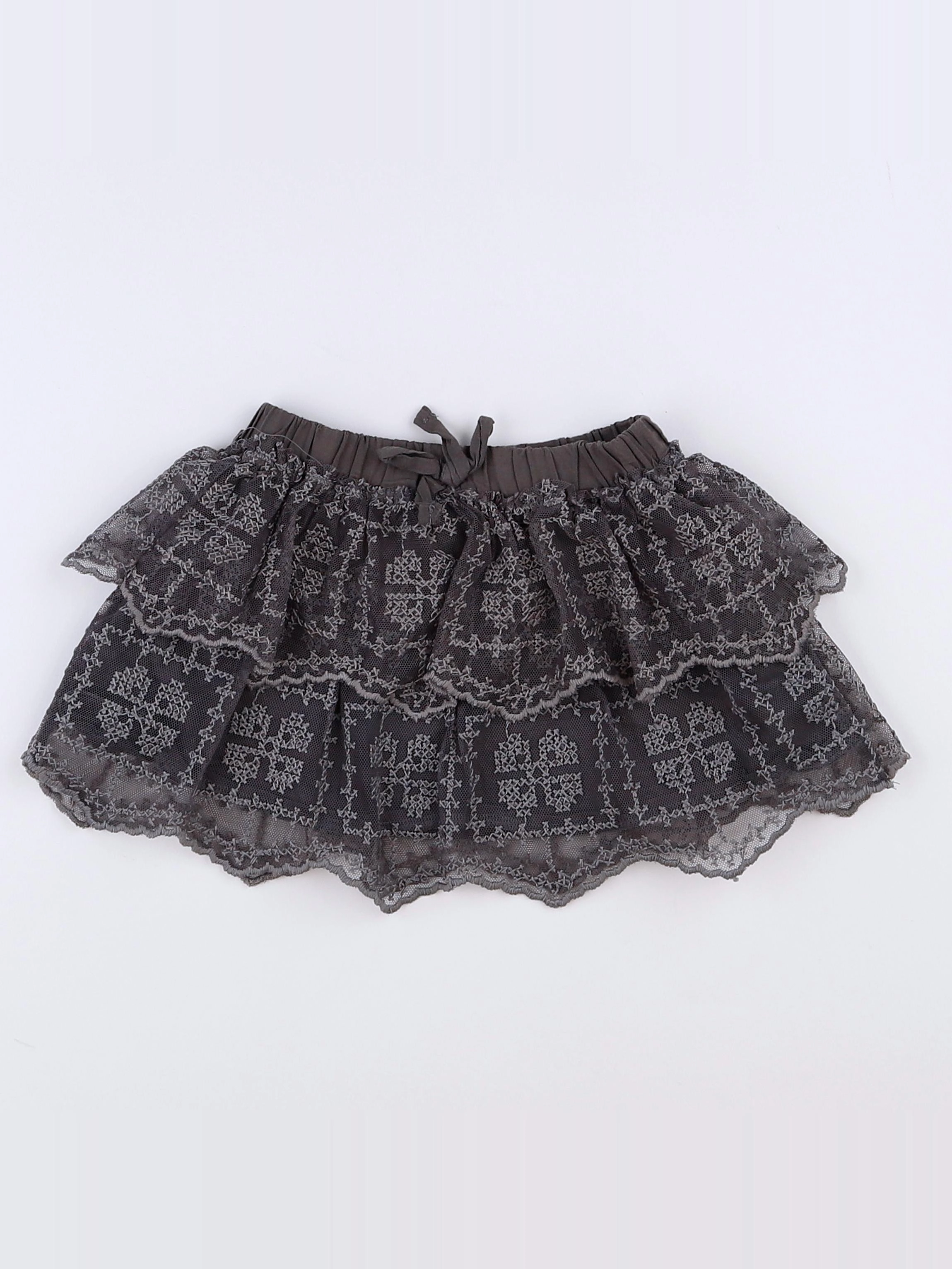 Zara - jupe gris - 9/12 mois