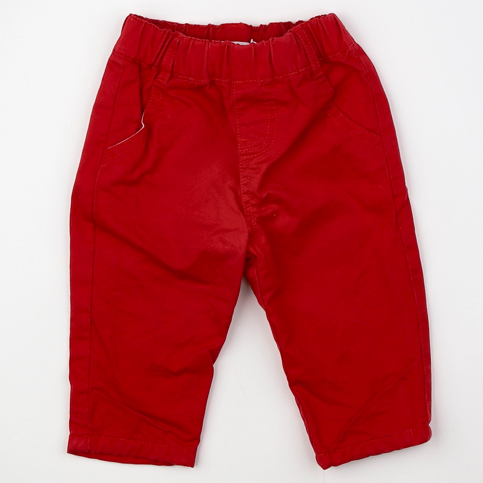 Boutchou - pantalon rouge - 6 mois