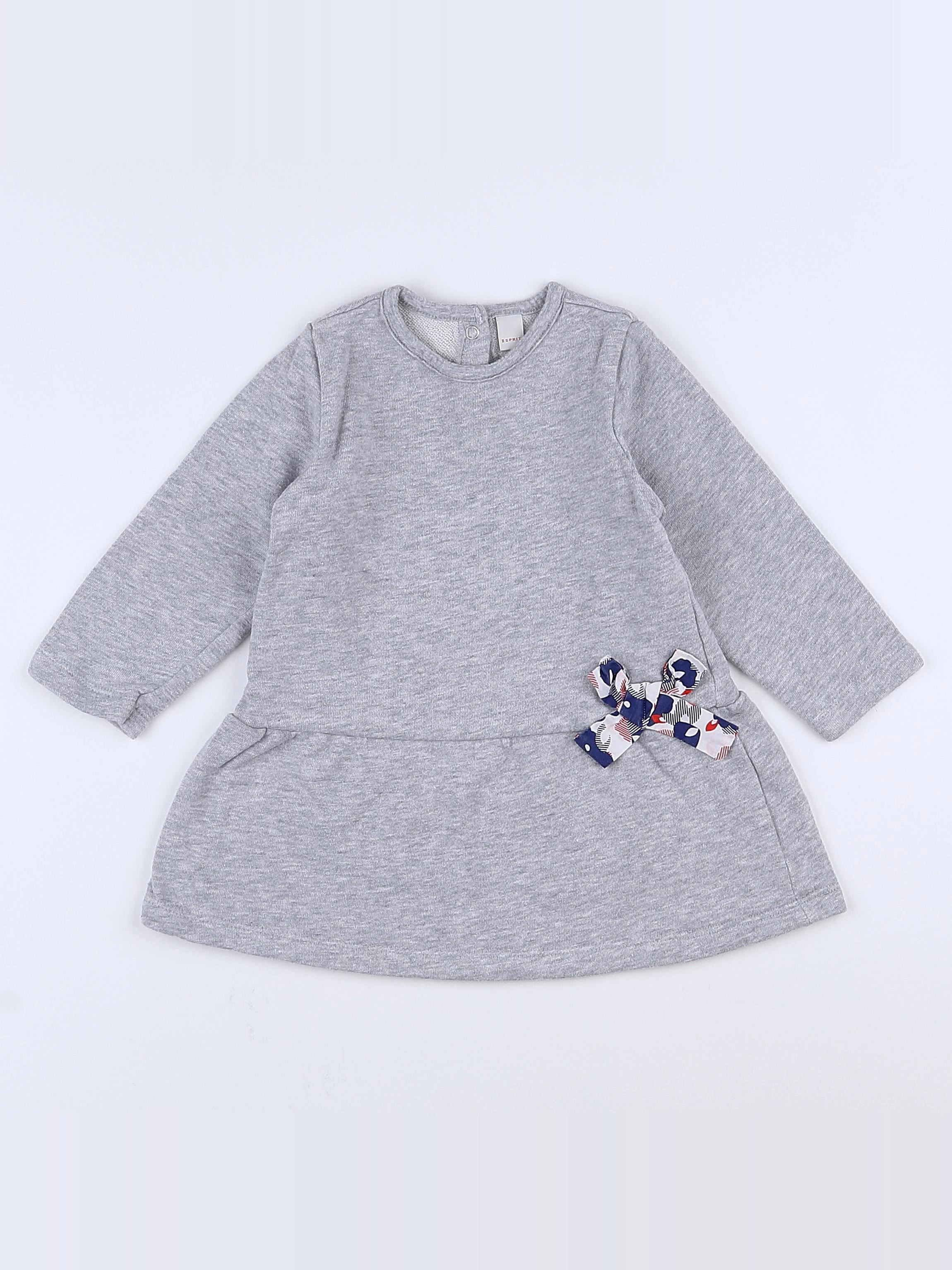 Esprit - robe gris - 9 mois