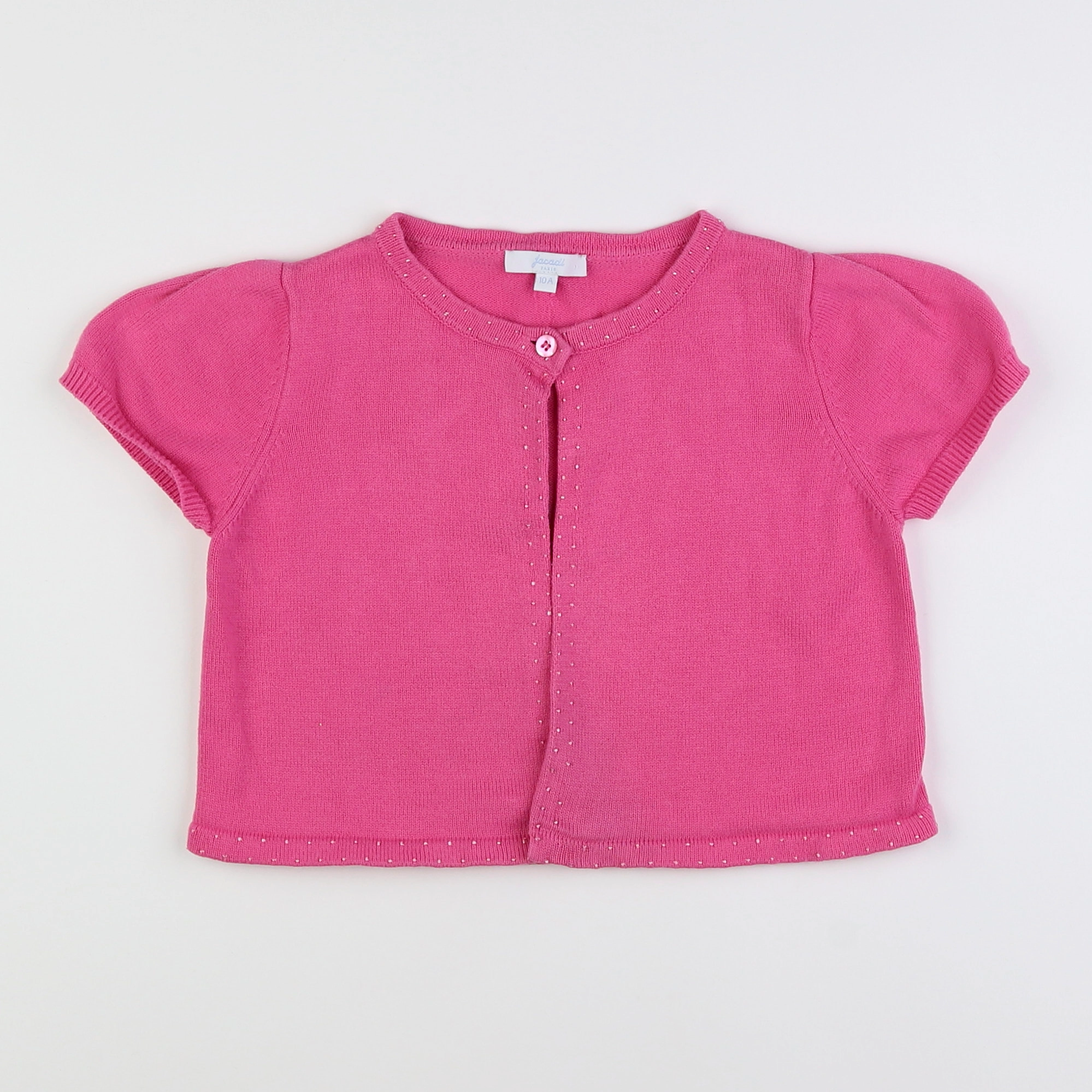 Jacadi - gilet rose - 10 ans