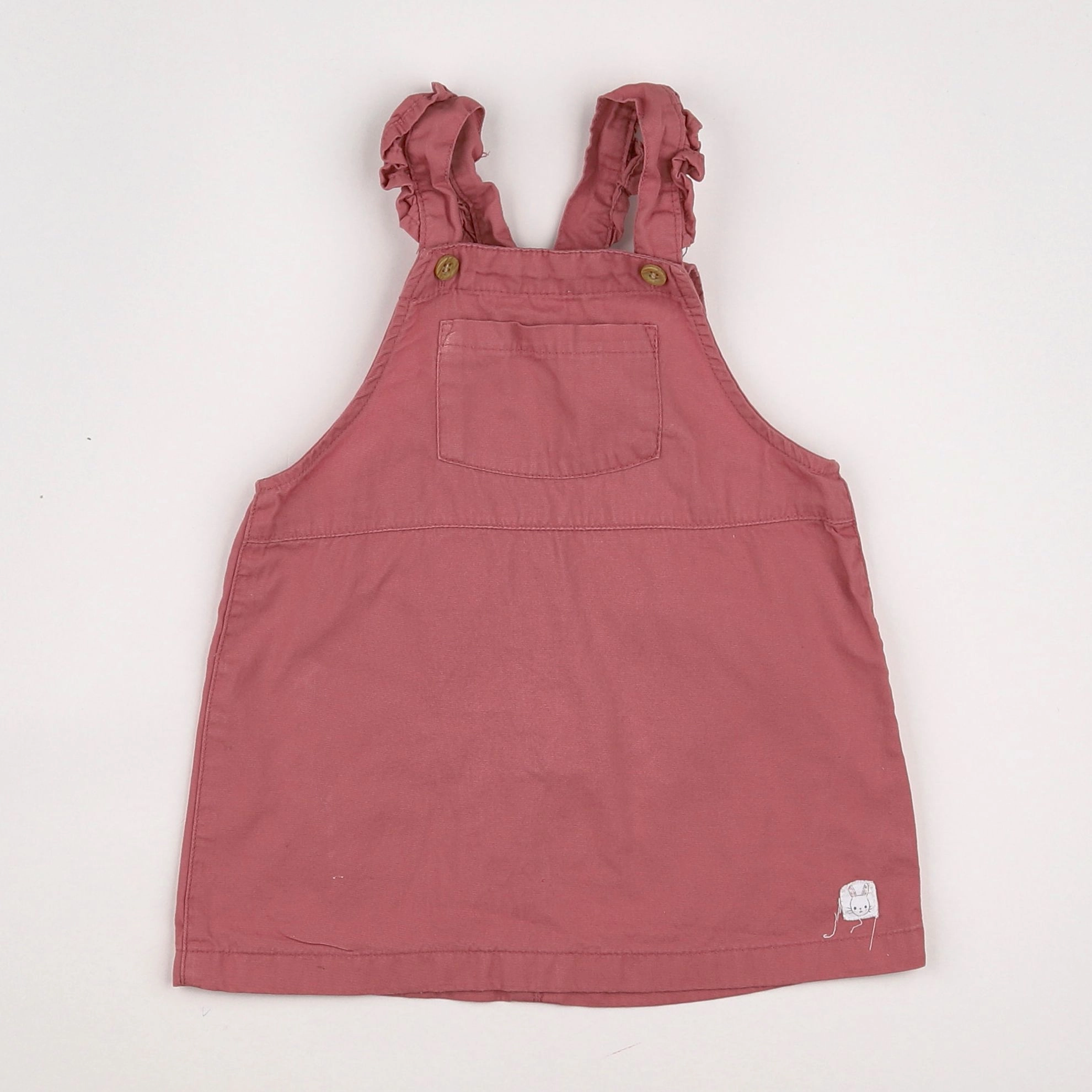 H&M - robe rose - 9/12 mois