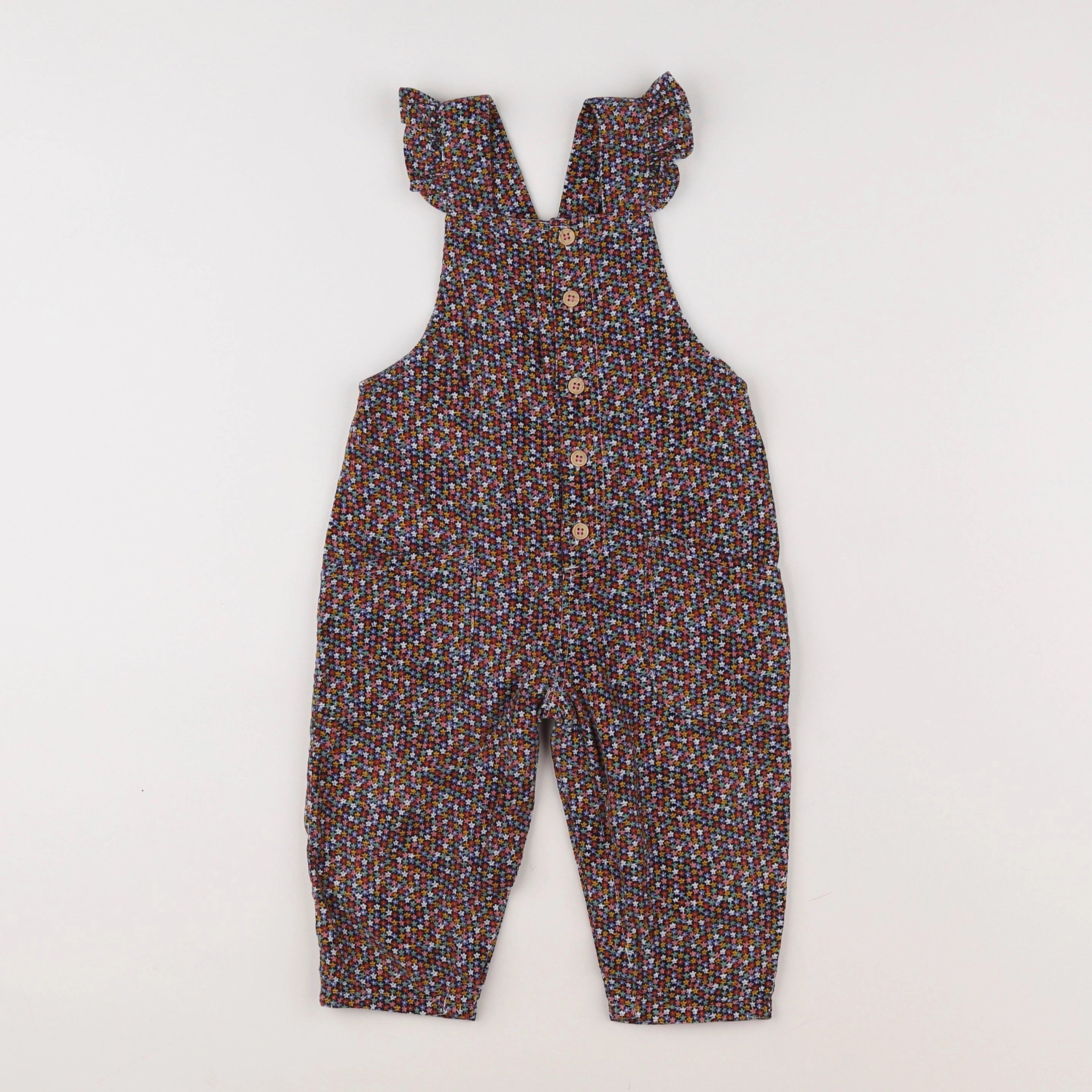 Boutchou - combinaison multicolore - 12 mois