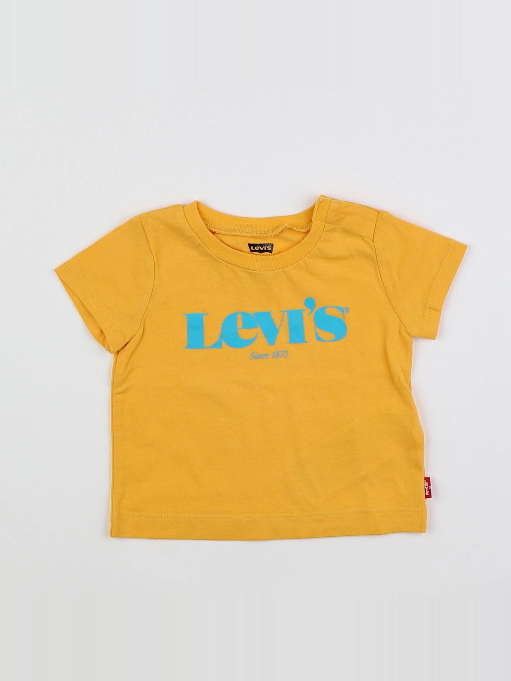 Levi's - tee-shirt jaune - 3 mois