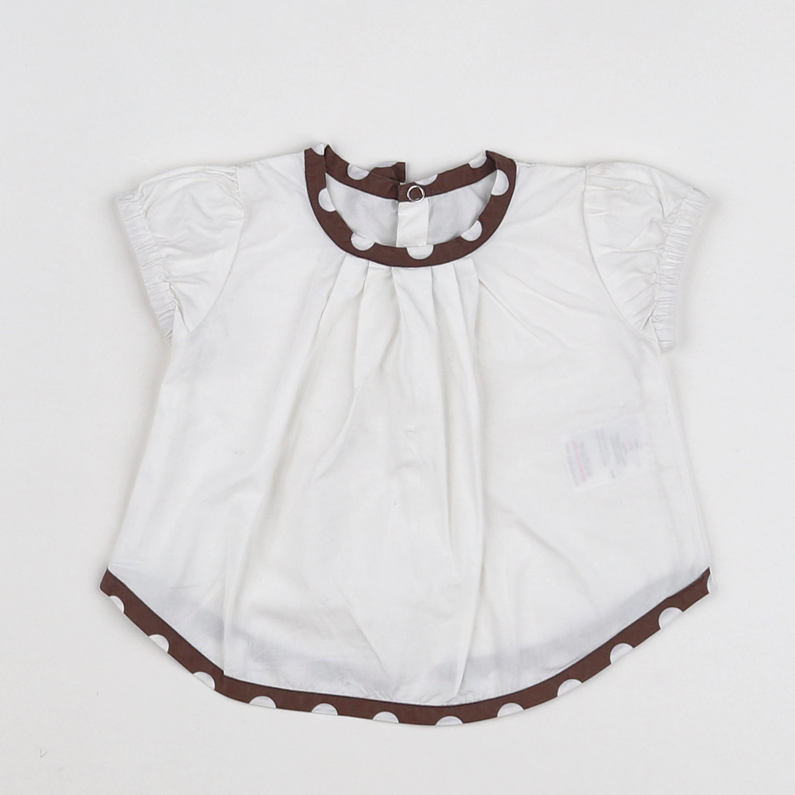 Jacadi - blouse blanc - 3 mois