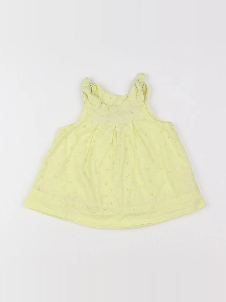 Tape à l'oeil - robe jaune - 6 mois