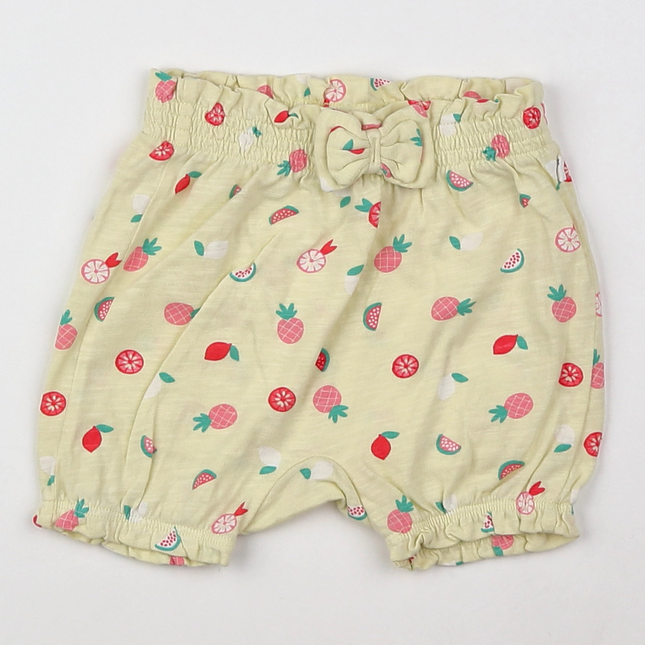 Tape à l'oeil - short jaune - 9 mois