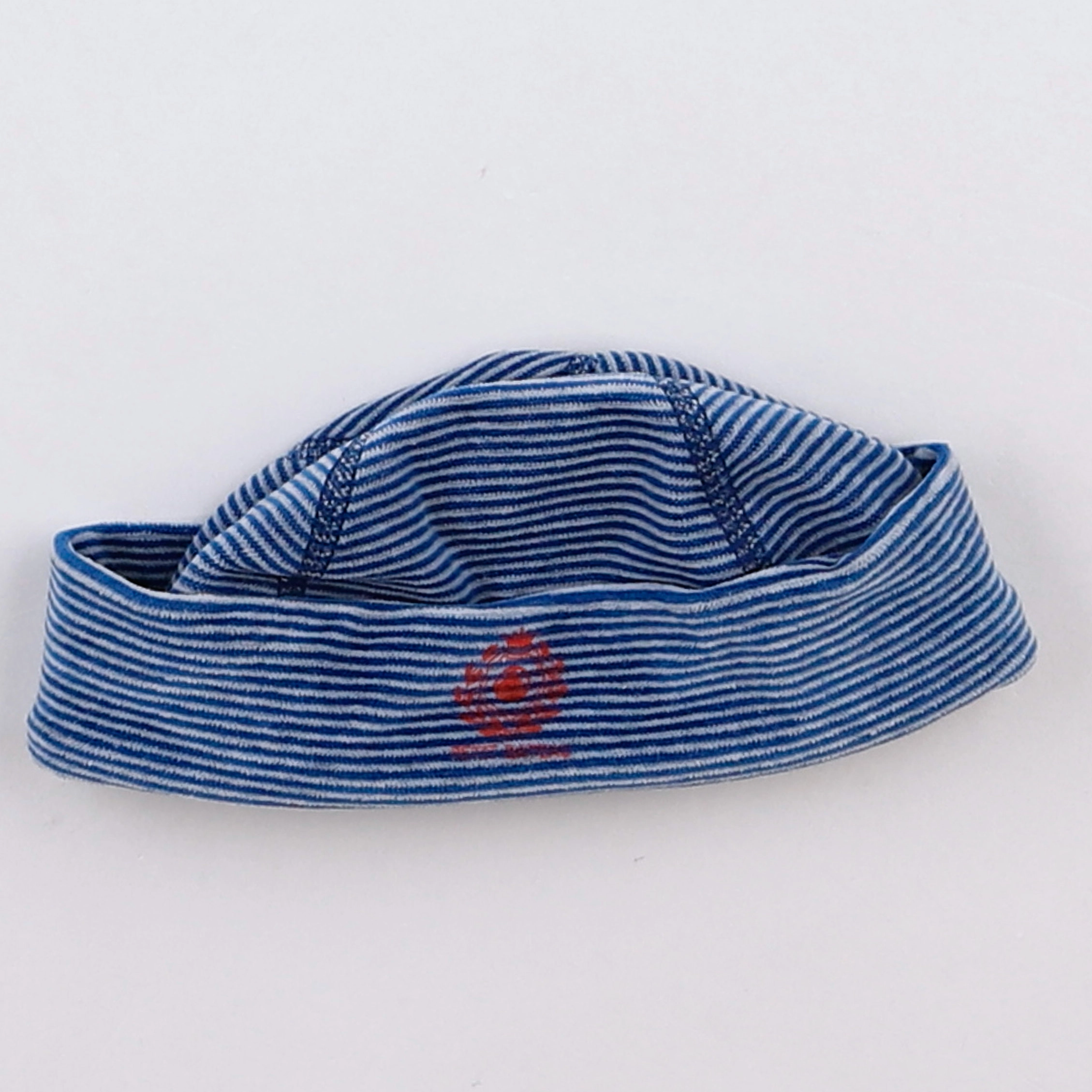 Petit Bateau - bonnet bleu - 12 mois