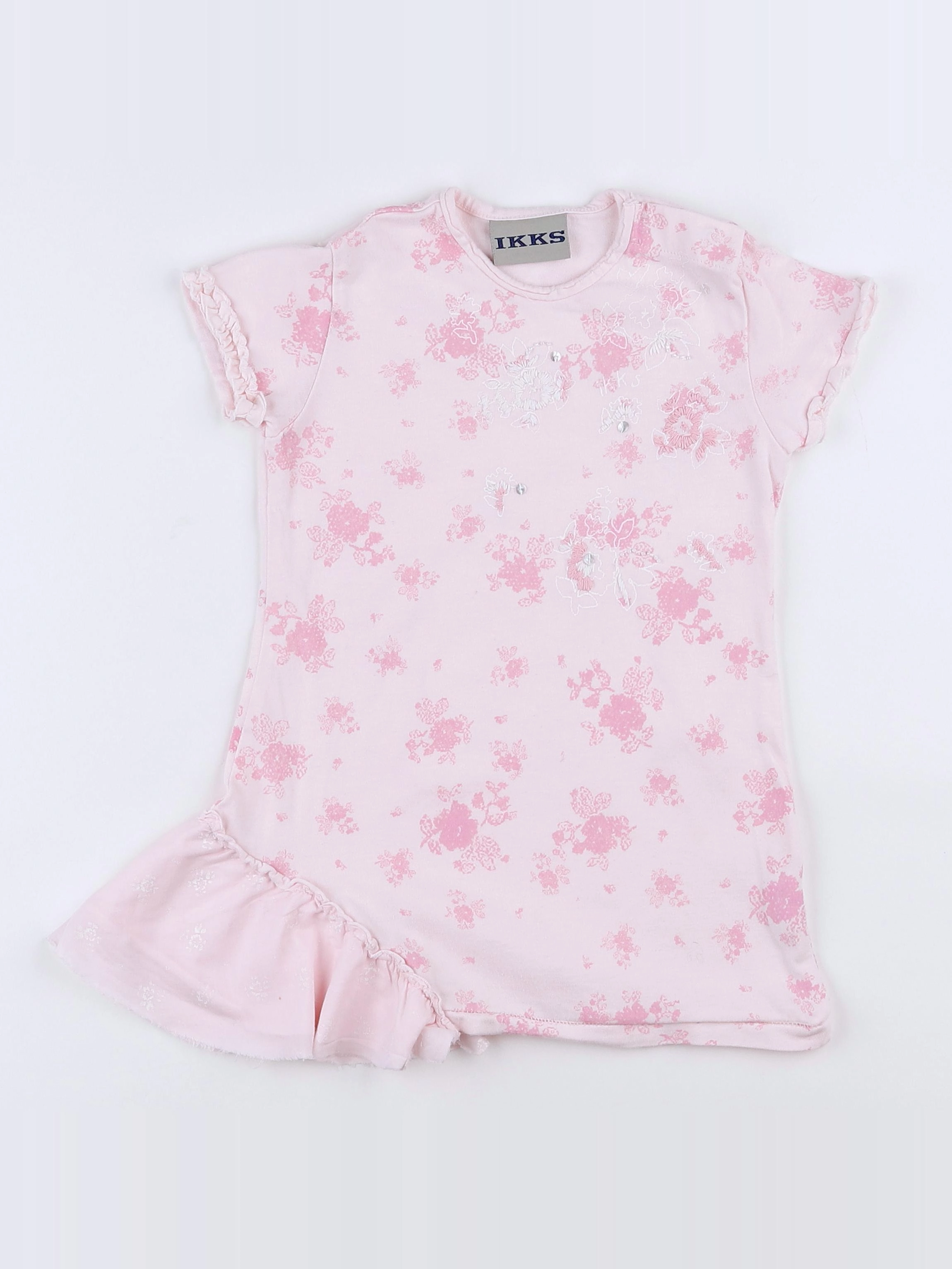 IKKS - robe rose - 2 ans